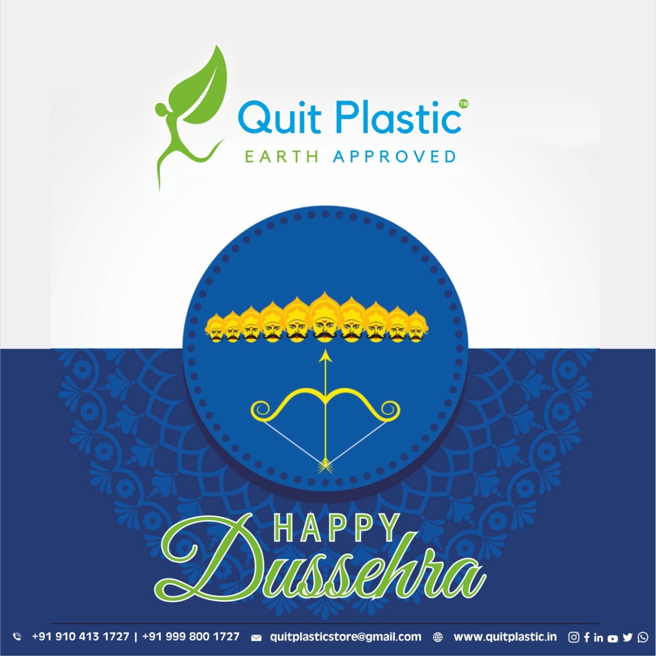 Quit Plastic - Let's Kill the Ravan of Our Environment