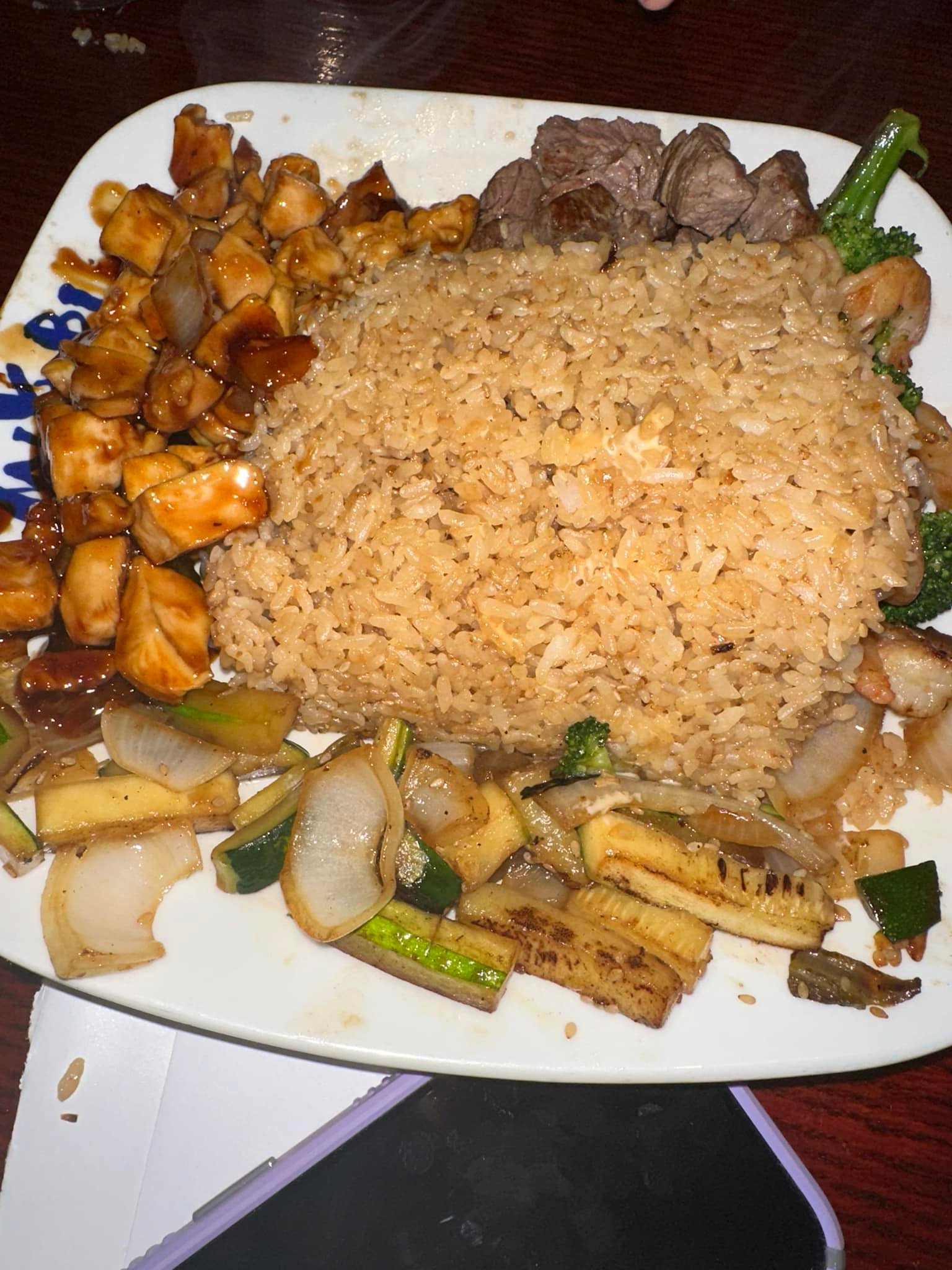 Miyabi has the best hibachi food in Greenville