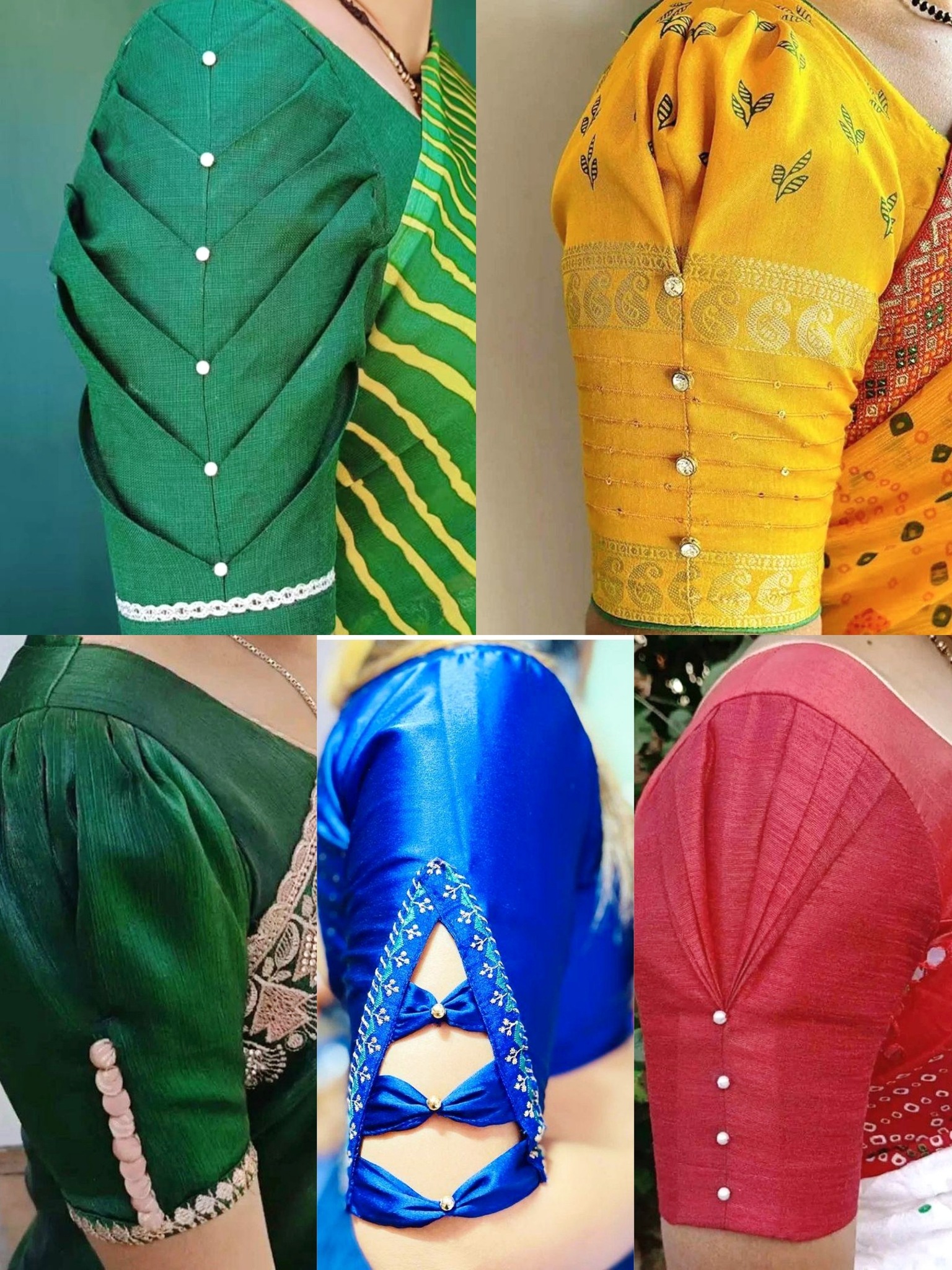 sleeve design ideas for blouses