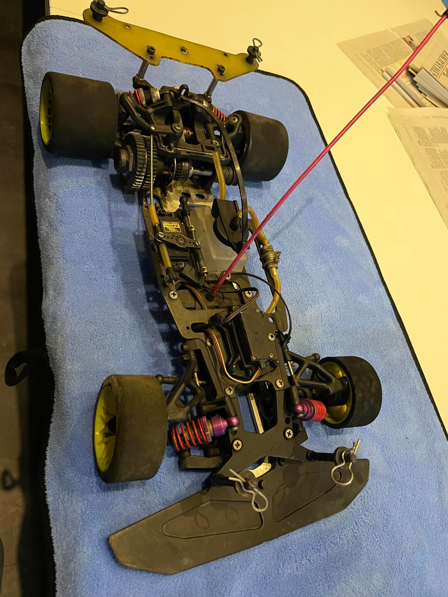 Vintage Serpent Impact M2 RC car still in box