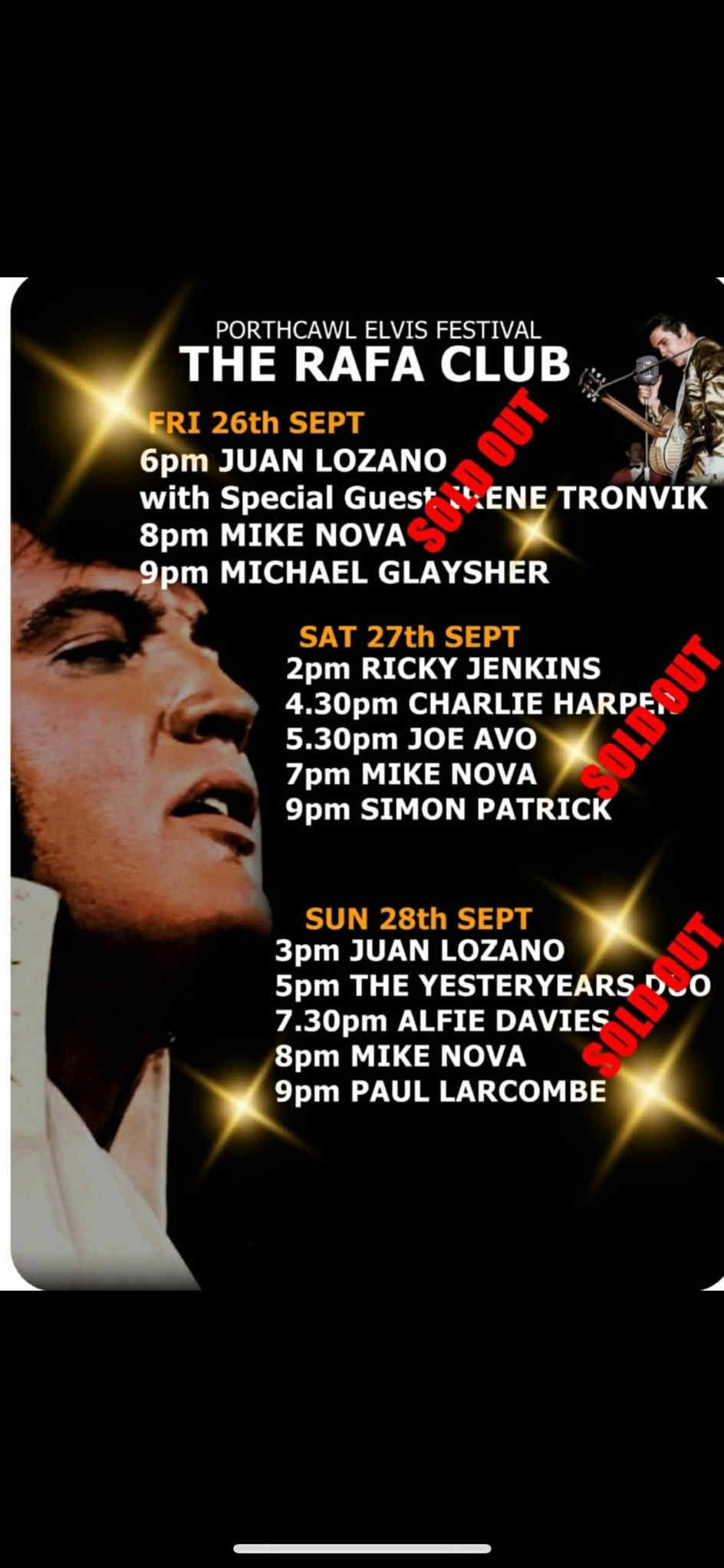 Porthcawl Elvis Festival 2025 (26th 27th 28th Sept) | Join us @ The ...