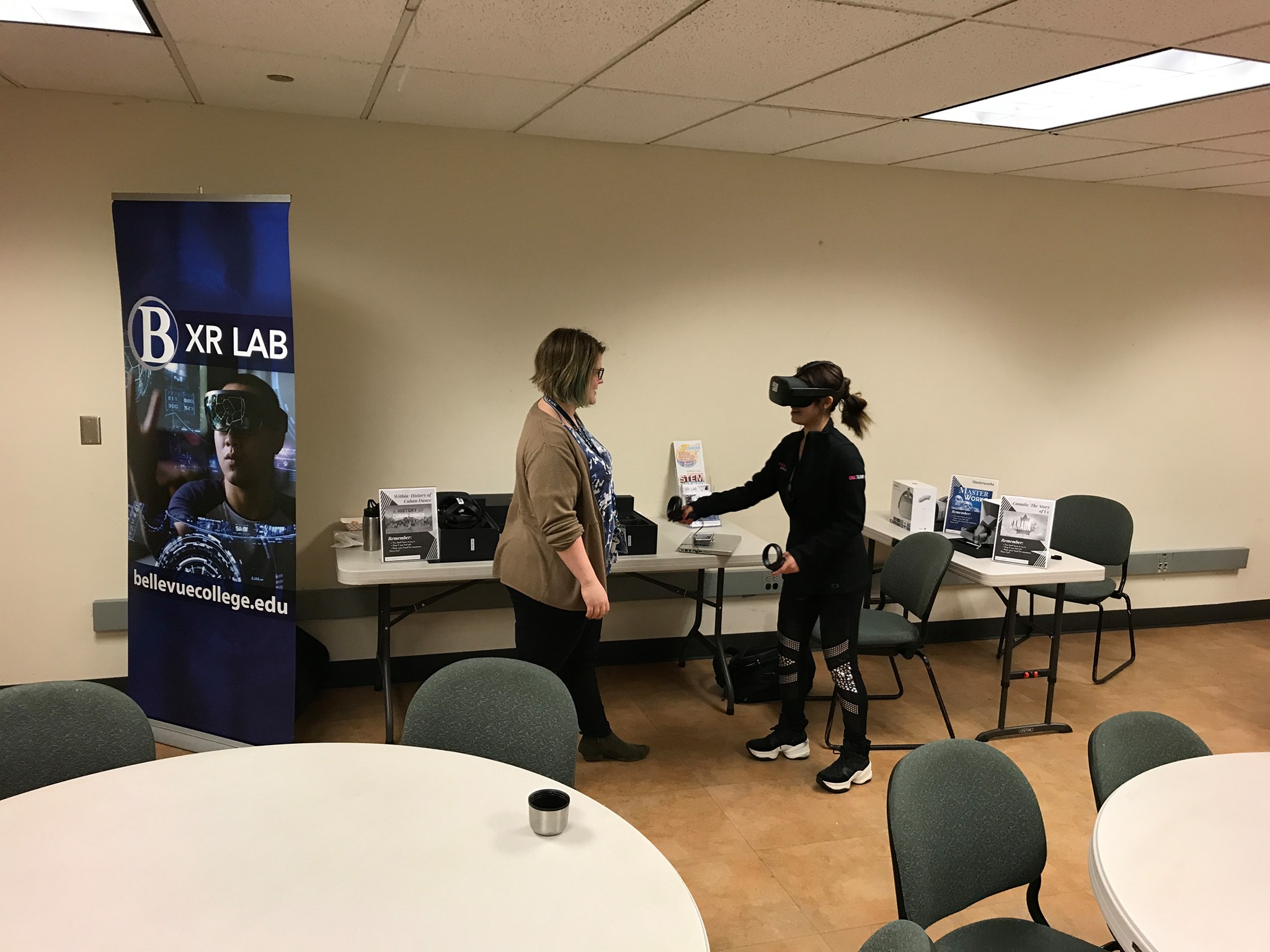 The Library and XR Lab had fun... - Bellevue College Library