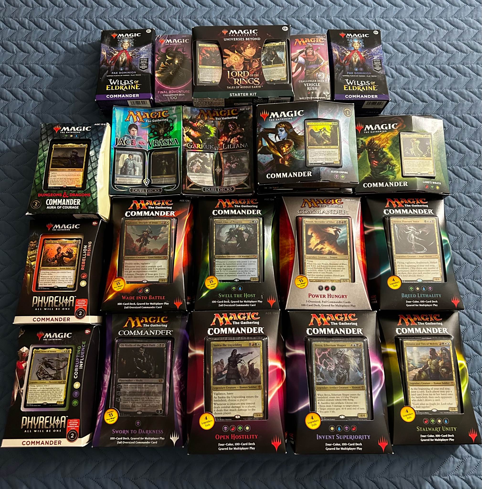 Magic the Gathering (MTG) Commander Decks/Precons (TCG) - Card Games ...