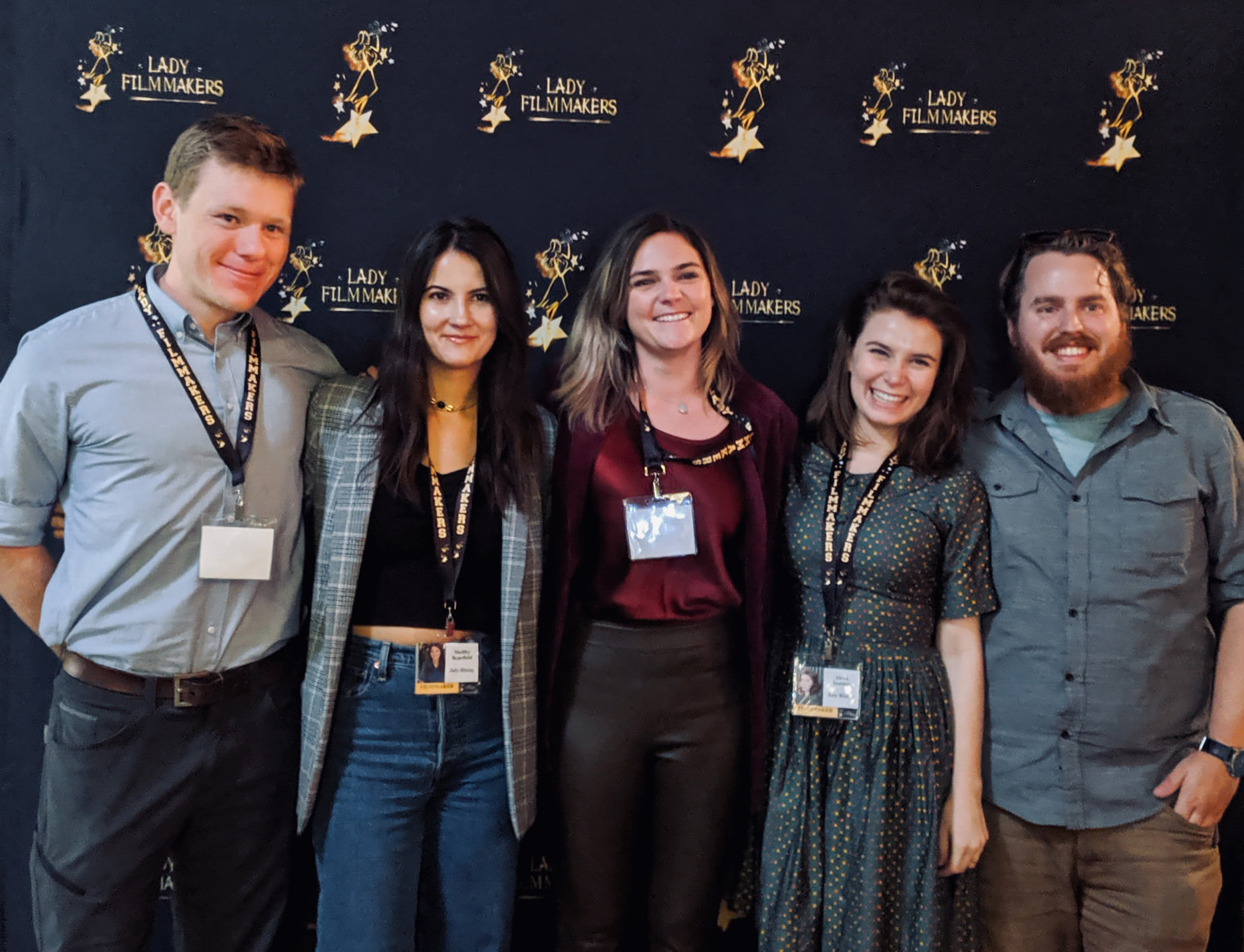 July Rising - The July Rising crew at the Lady Filmmakers...