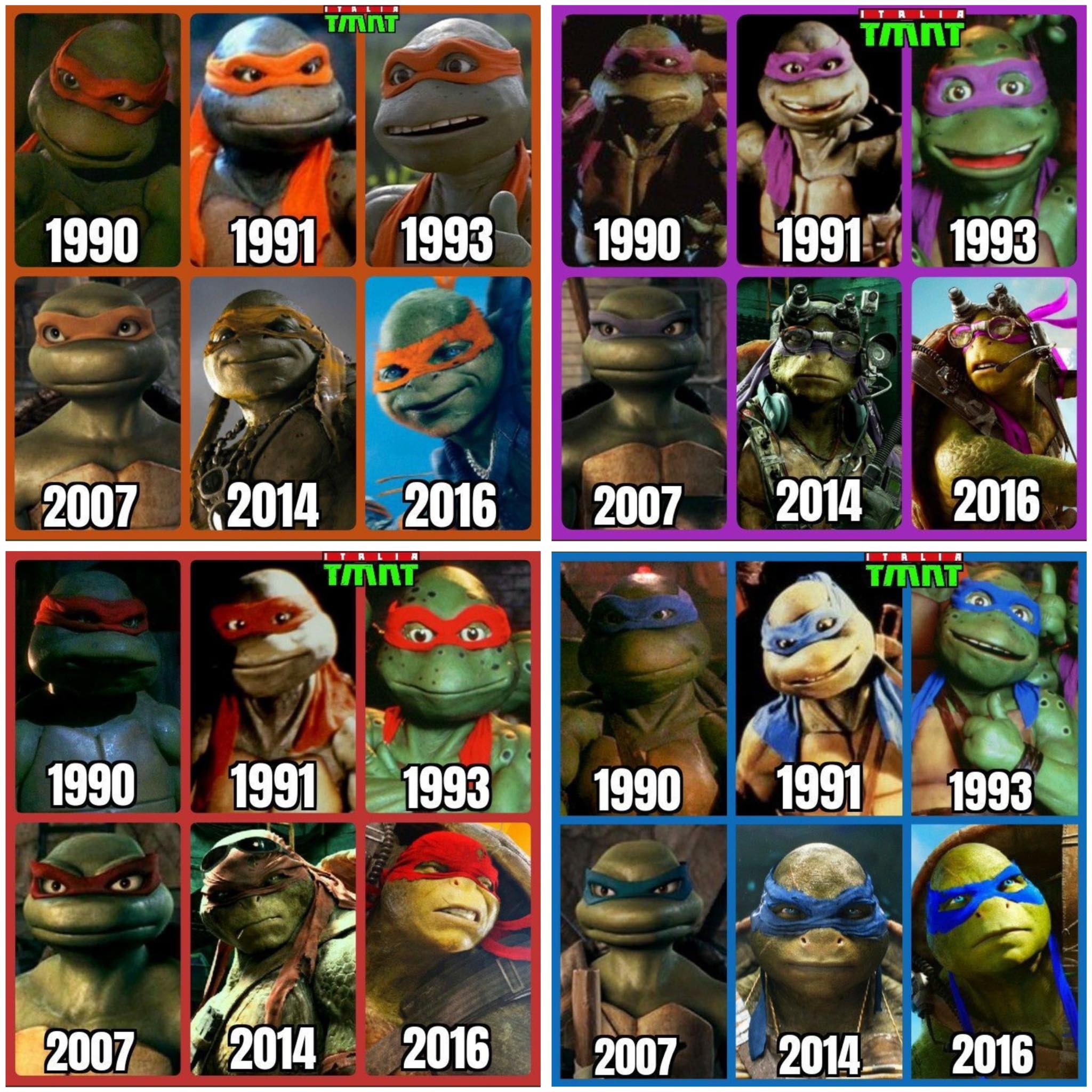 They will be the teenage mutant ninja turtles until they