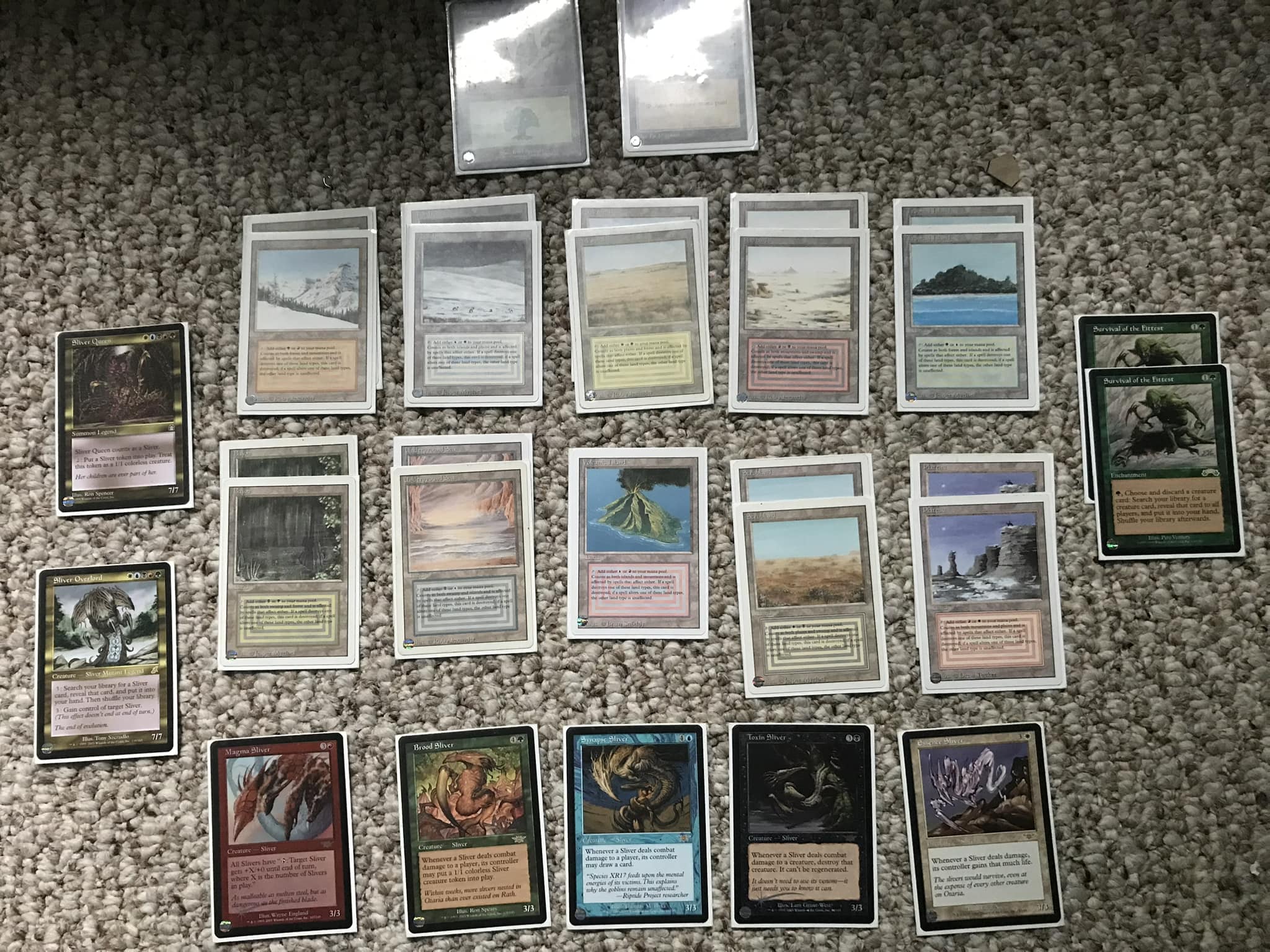 Check Lands MTG Dual Lands Full Set All 10 Rare Magic Commander EDH Mana Lot Kit [Magic Starter Pack