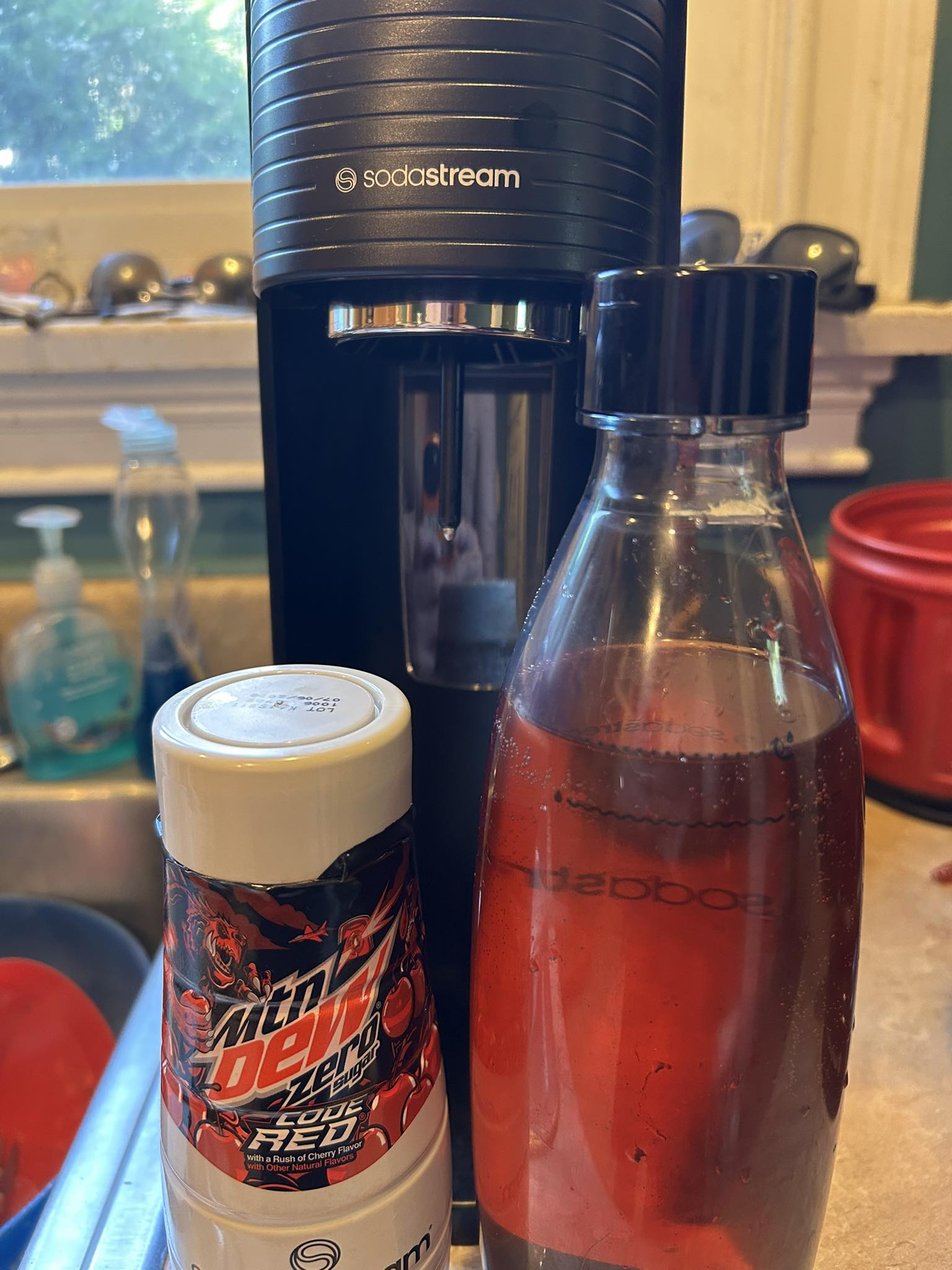 Sodastream alternative for Code Red Zero in Northeast