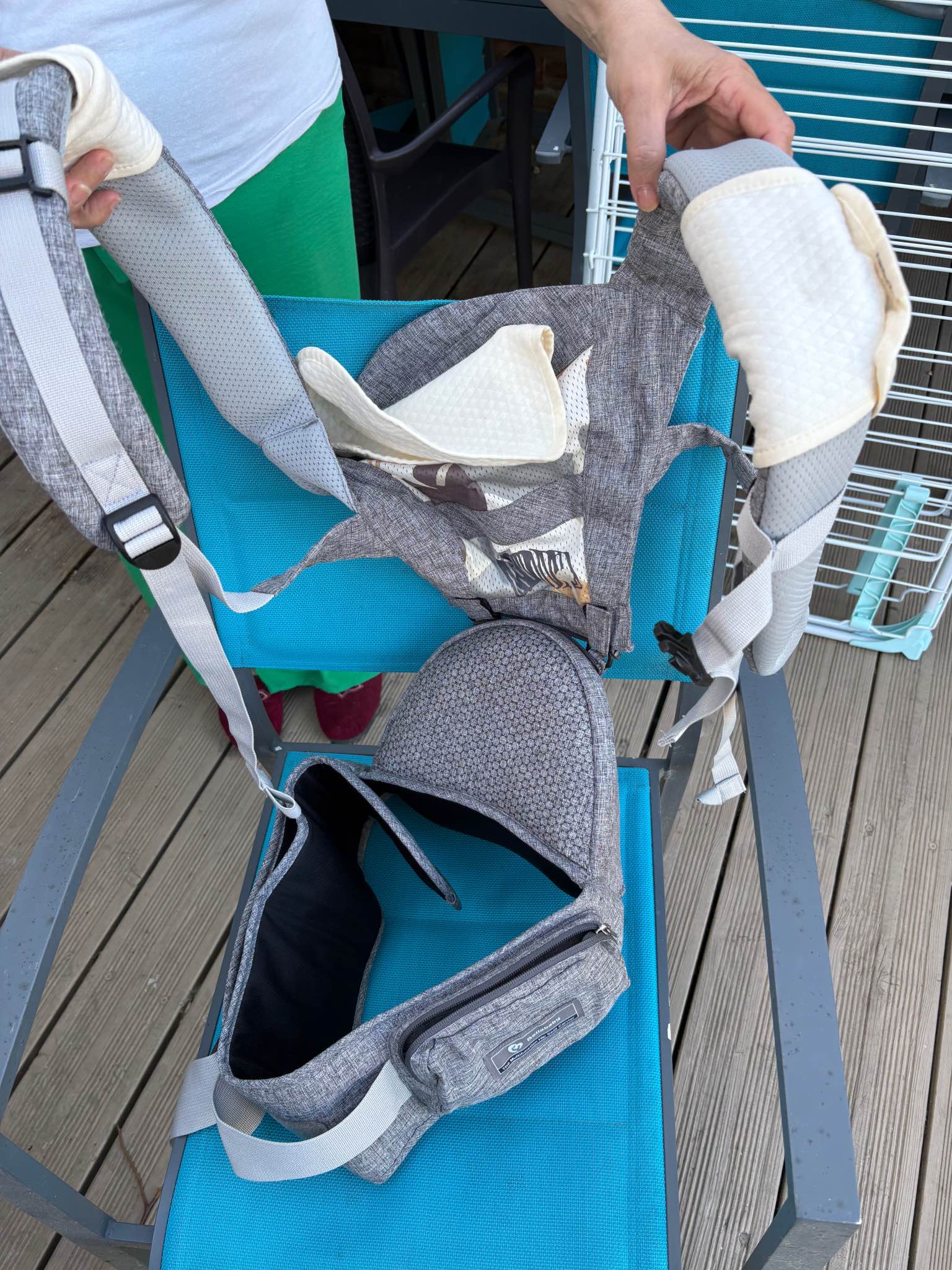 Porte-bébé 0-18 Kg Porte-bébé 3 En 1 Ergonomique - De 0 à 36 Mois | Siège Hanche Et écharpe Intégrée Siège Hanche Nouveau-né à 36 Mois