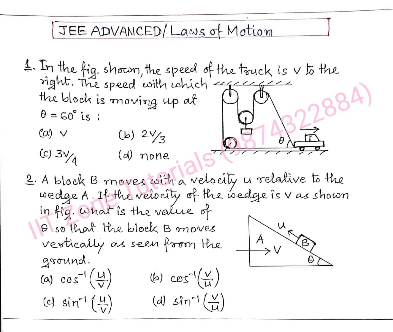 For JEE ADVANCED 2019 .... Self... - IIT Zone Tutorials
