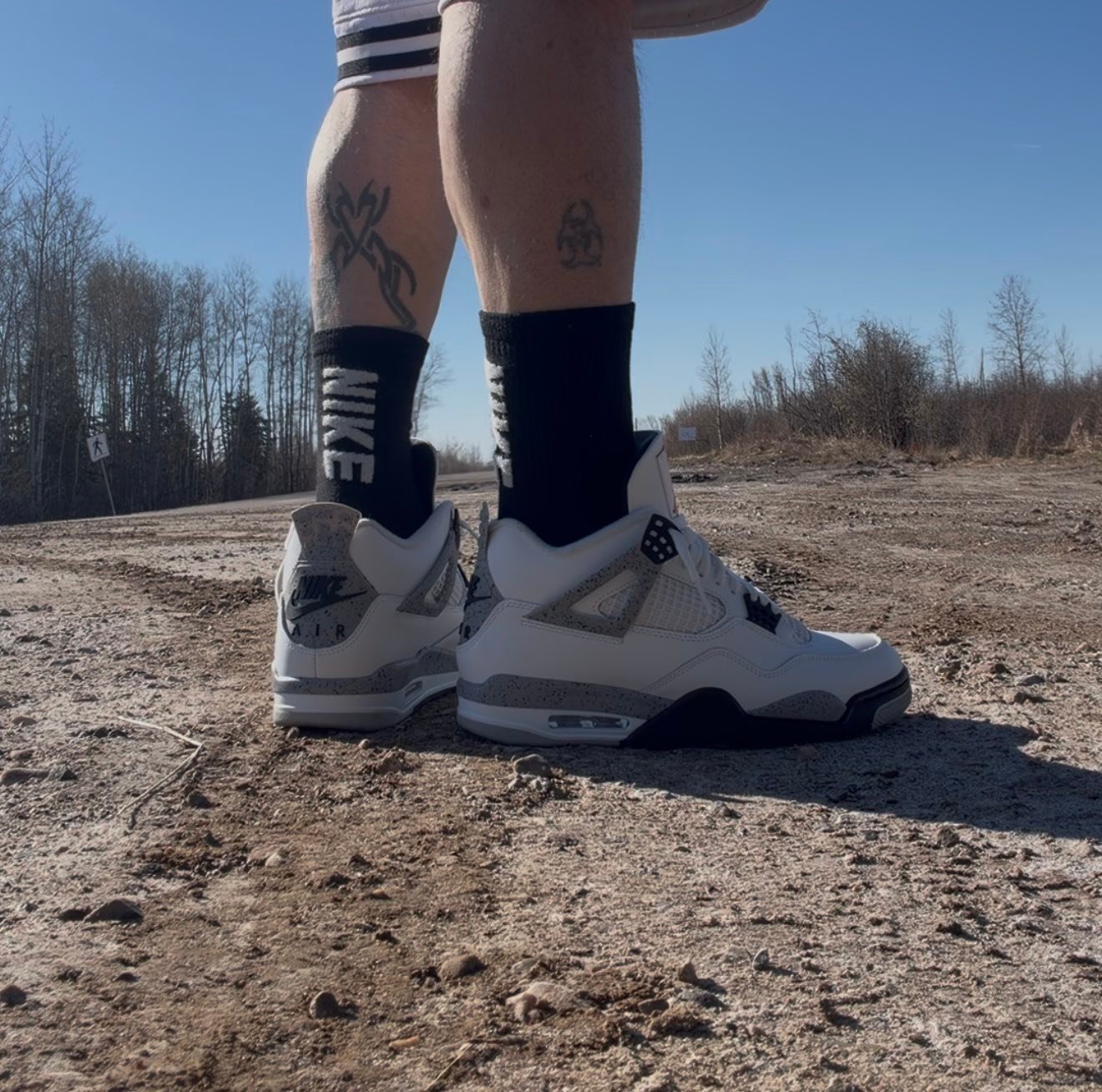 Jordan 4 white cement for today
