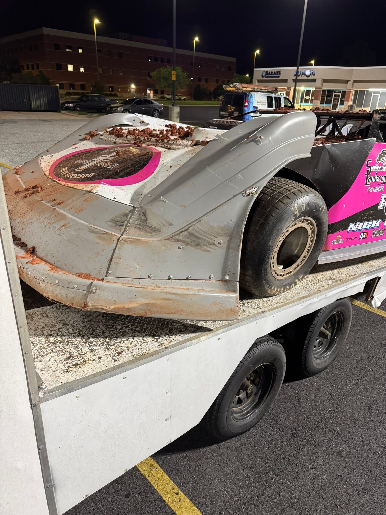 Tough break for Addison Cardwell at 411 in qualifying.