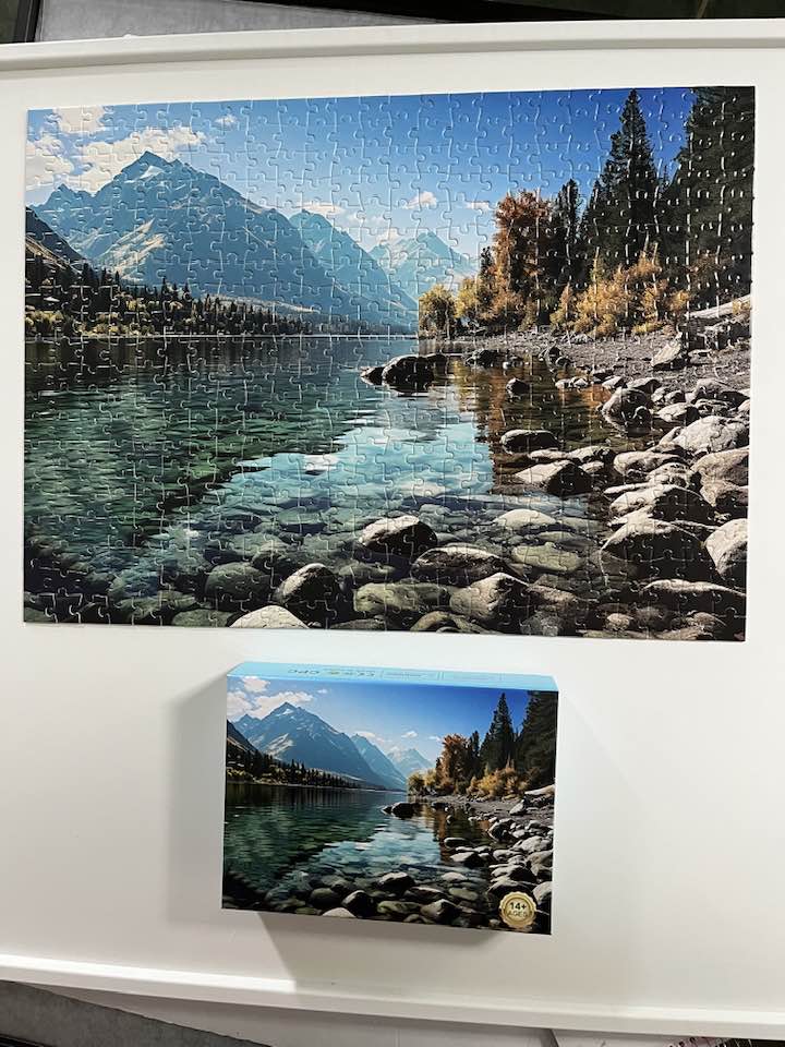 Lunch Under The Wisteria 500 Piece Jigsaw Puzzle For Adults – Perfect Fit Pieces With Hidden Images, Brain Teaser Game