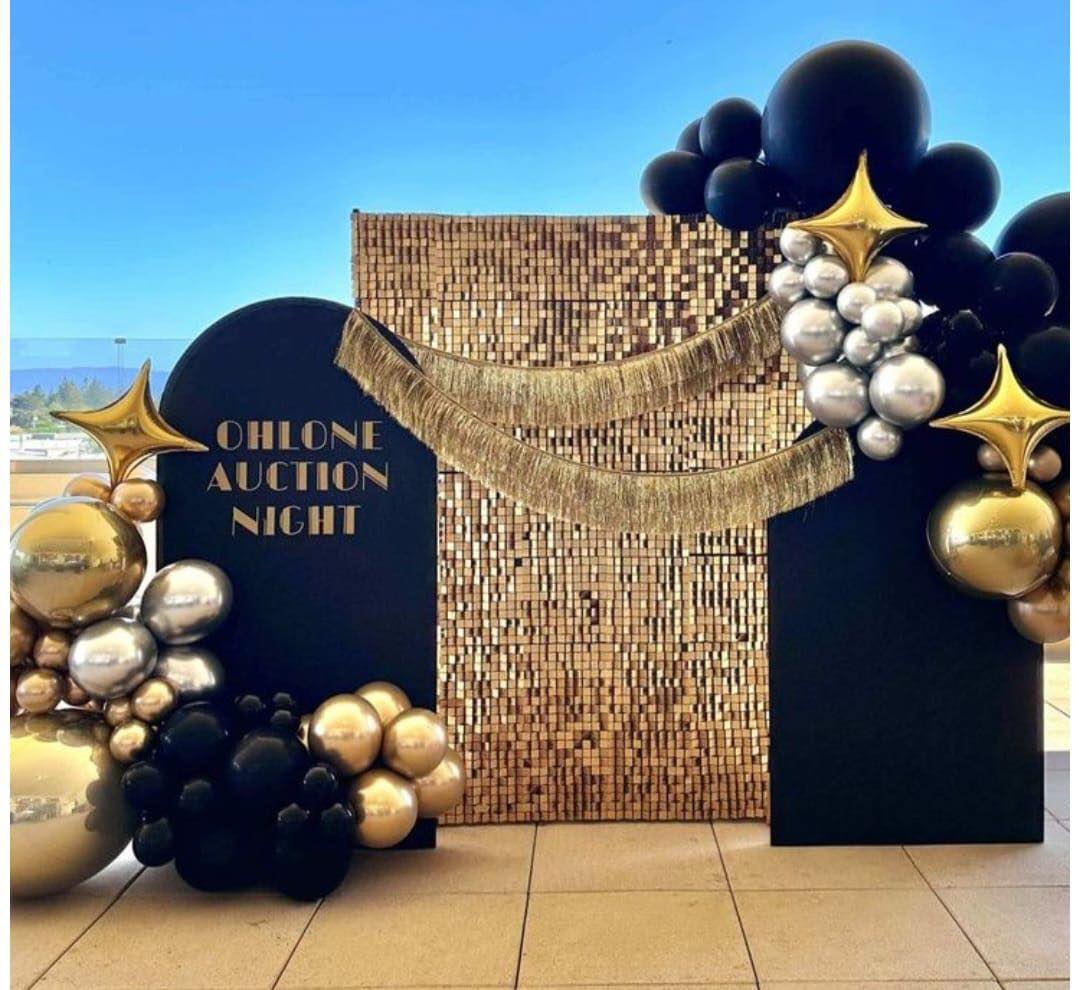 50th Birthday Decorations For Men/Women-Black And Gold Balloon Arch Kit, Happy 50th Birthday Banner, 32 Inch 50 Balloons, Over The Hill 50th Birthday Decorations For Home Outdoor Birthday Decor