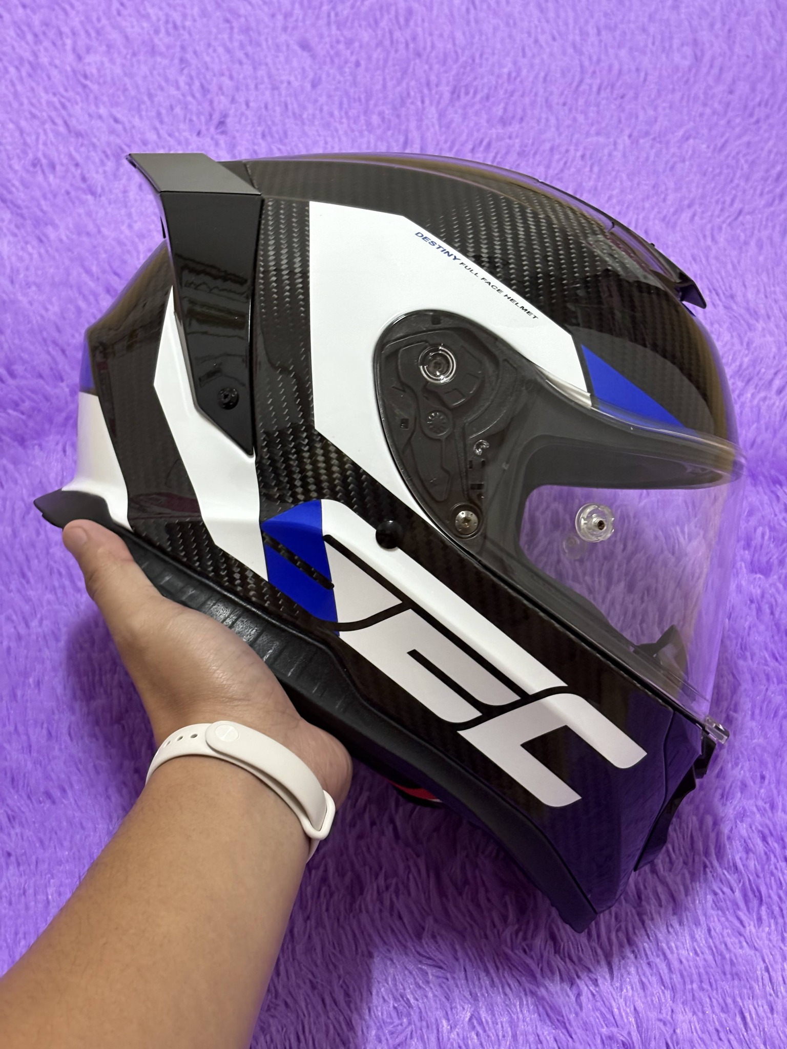 destiny full face motorcycle helmets Duke DK-120 Helmet, XL, Matte Black Removable and washable liner and cheek pads made with a hypo 🪖 Destiny 2 Noble Constant