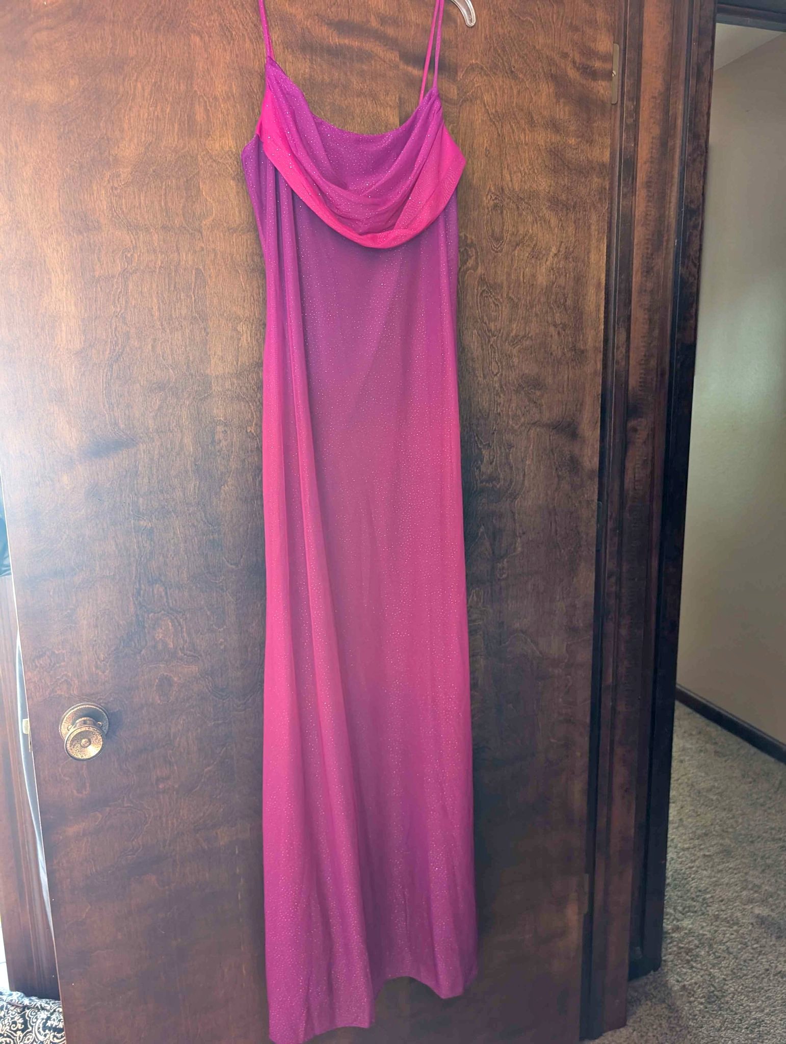 suit prom dress Dark Blue One Button Two-Piece Men's Suits with Black Lapel Web Collection: Luxe for less Light Purple Dress, Maxi Madison James 20 Select Pant Waist Size:38