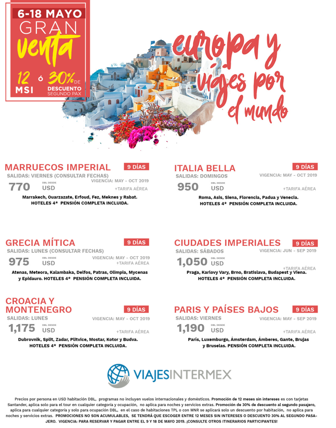 Viajes Intermex - Es momento de ir a #Europa con la ayuda... | Facebook