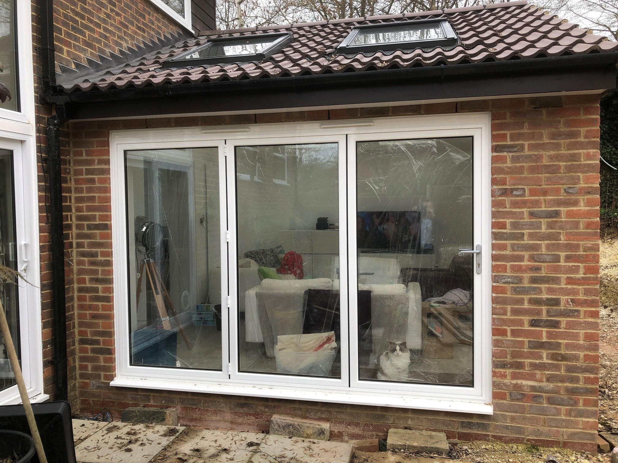WindowPlan - New Ali Bi-folding door & Shaped Gable fitted...