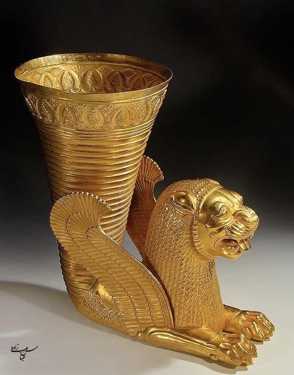 Archaeology & Civilizations | GOLDEN RHYTON from Ecbatana, Iran 🇮🇷 ...