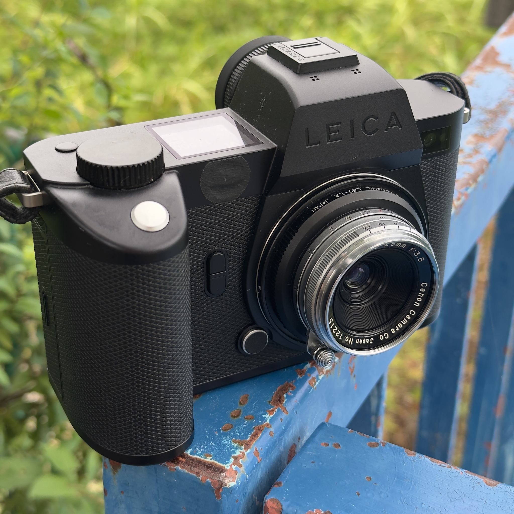 Canon 25mm f3.5 vintage lens test