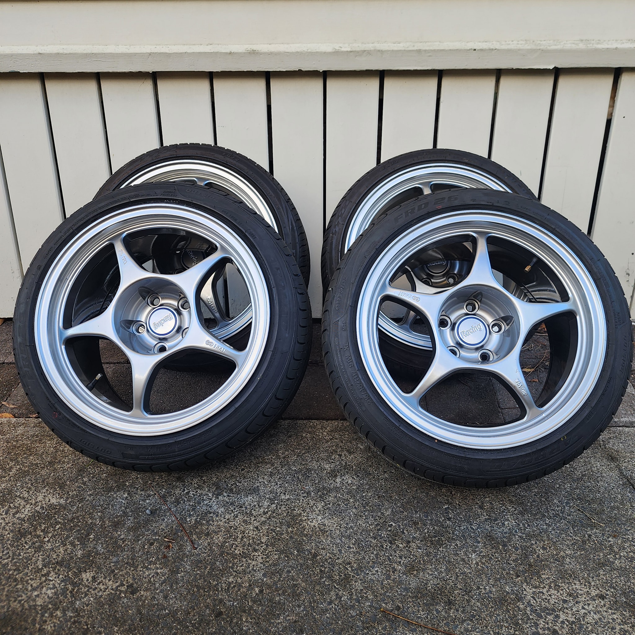 ENKEI RC-T4 MADE IN JAPAN 5/114.3 17x7.5+45 17x8+48 พร้อมยาง RE003 