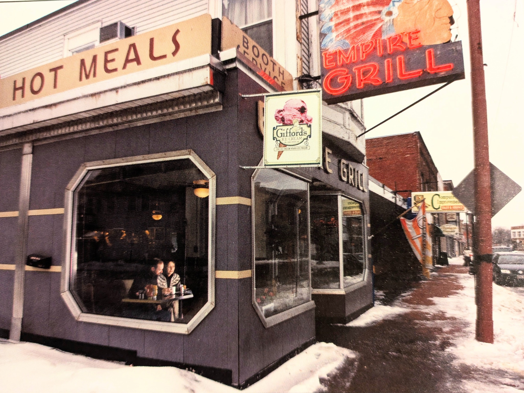 What were the filming locations for Empire Falls in Maine?