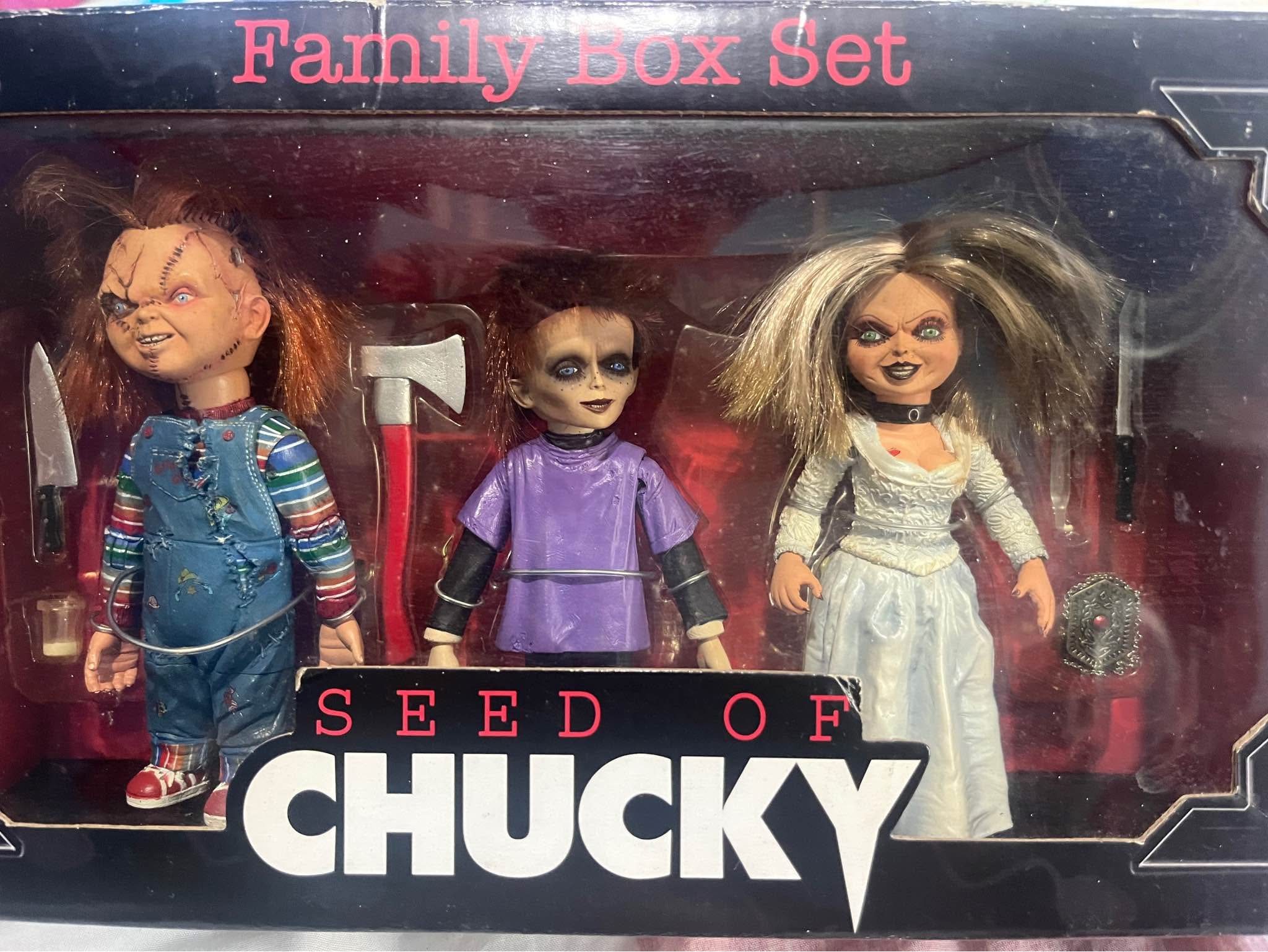 Seed of Chucky - Family Box Figure Set “Rare” by Neca 20K