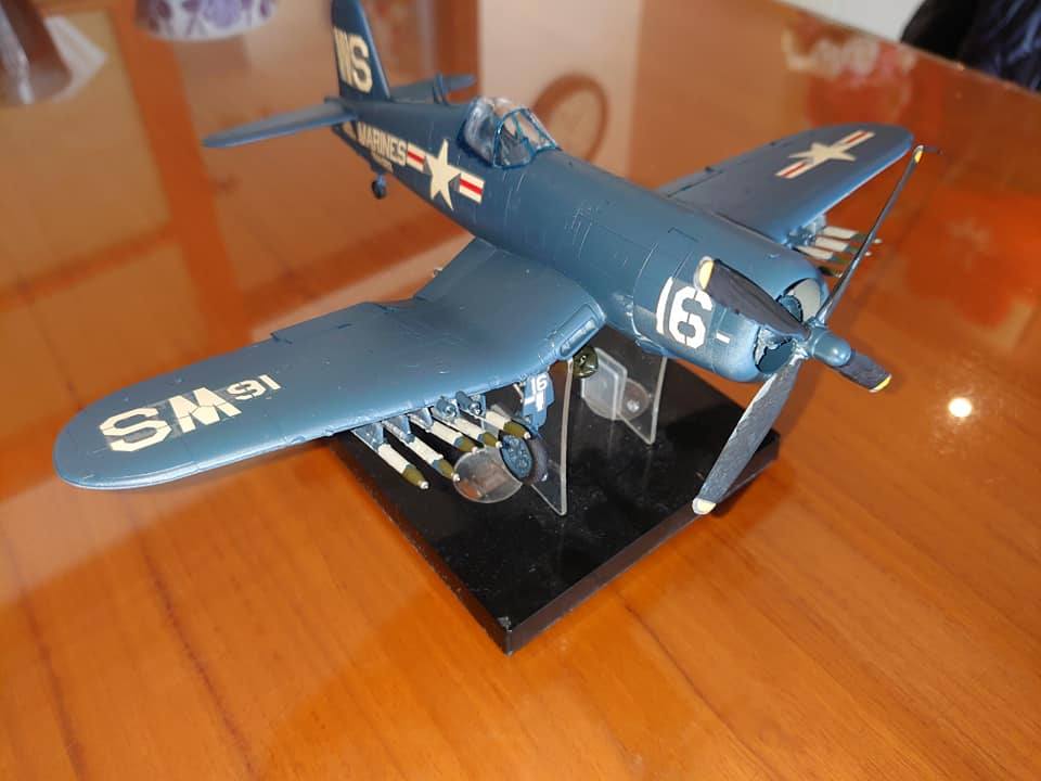 AU-1(F4U-6) of US Marine VMA-323,1952,Korea(1/48,HASEGAWA)