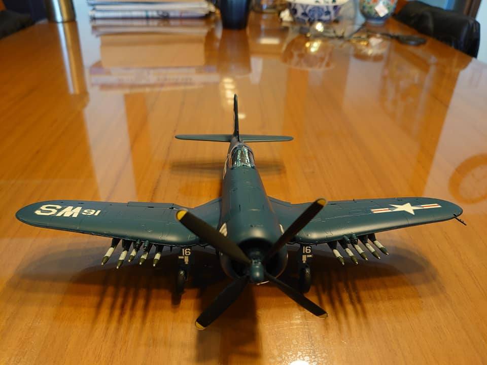 AU-1(F4U-6) of US Marine VMA-323,1952,Korea(1/48,HASEGAWA)