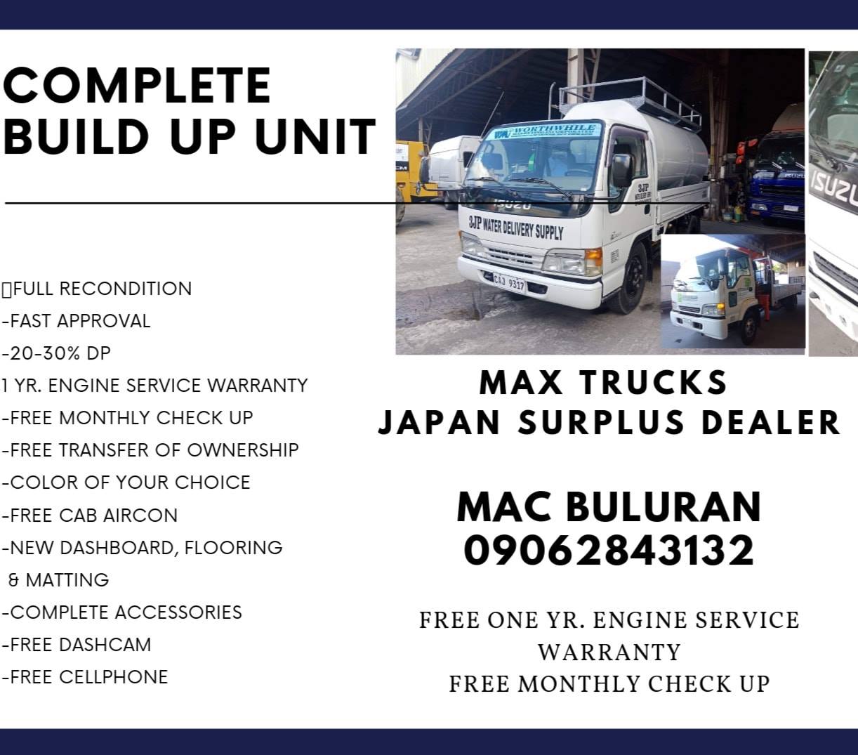 MAX Trucks - ----------COMPLETE BUILD UP UNIT----------... | Facebook