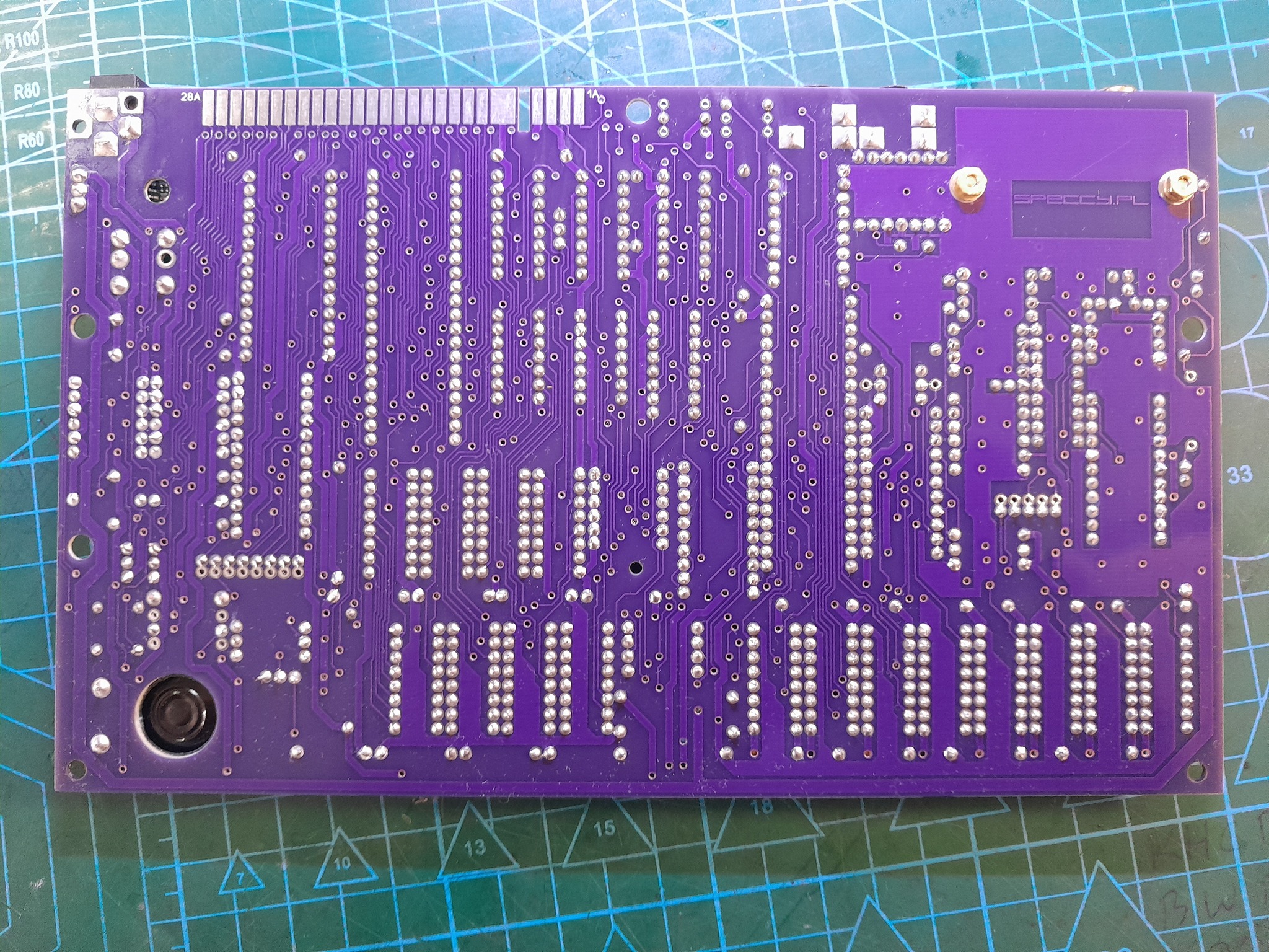 New ZX Spectrum build with parts from Retroleum