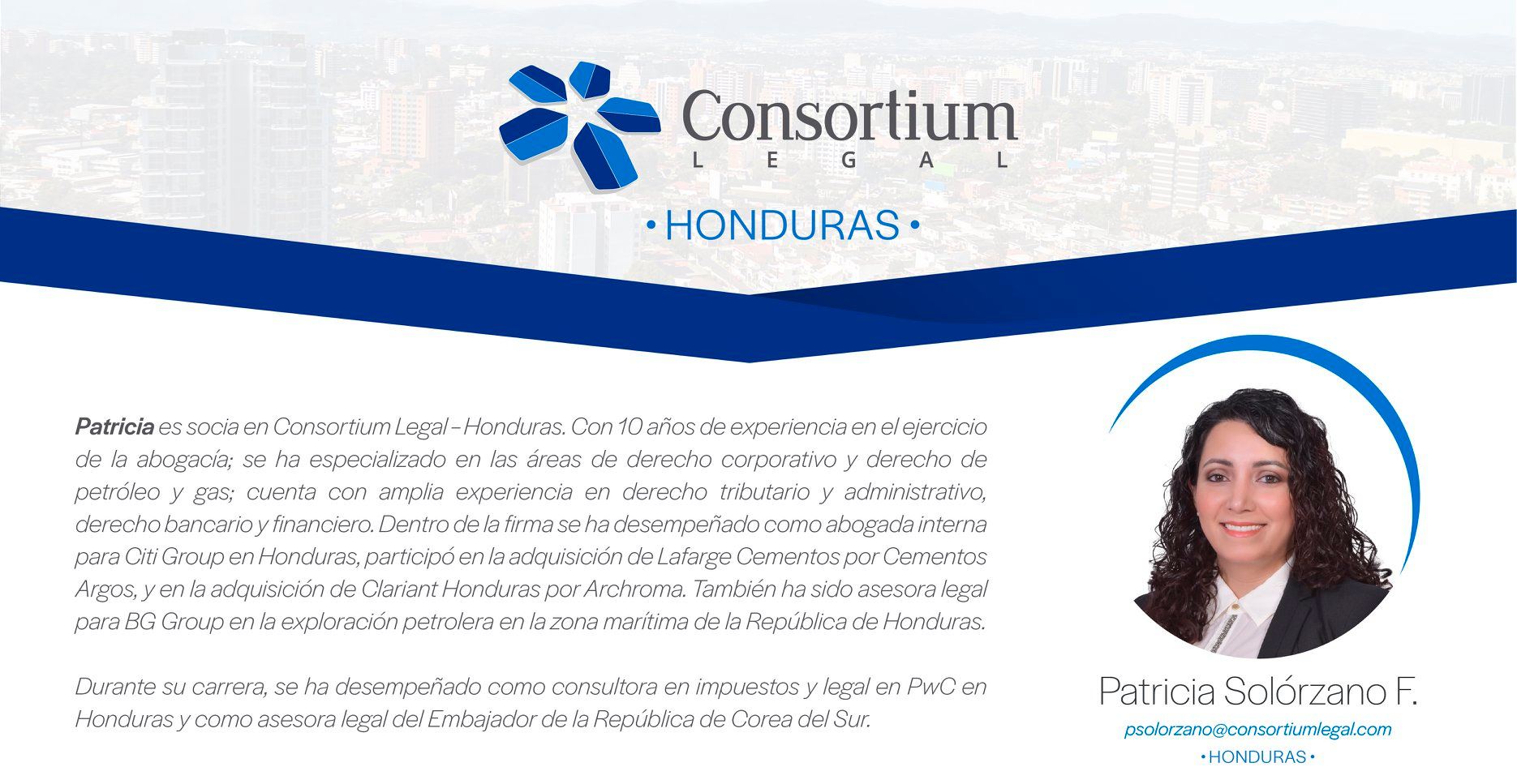 Conoce el perfil de nuestra socia de... - Consortium Legal