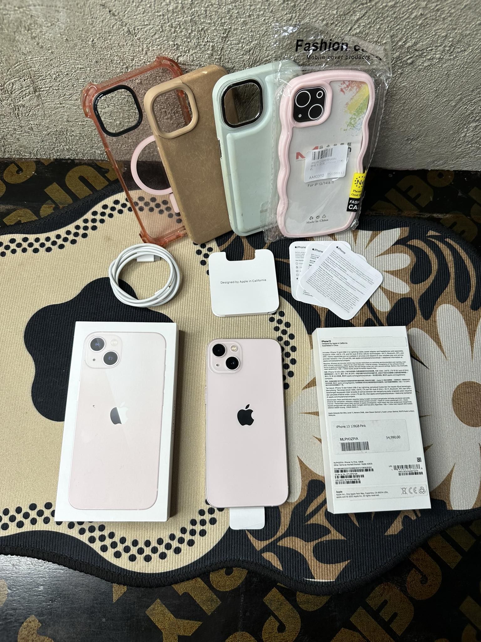 iPhone 13 128gb Pink Anysim will do Updated ios version 77 