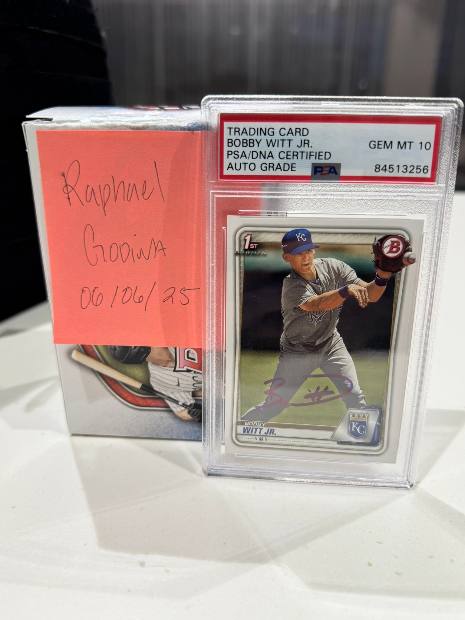 Bobby Witt for sale ! Psa 10 / DNA Certified- 285 shipped