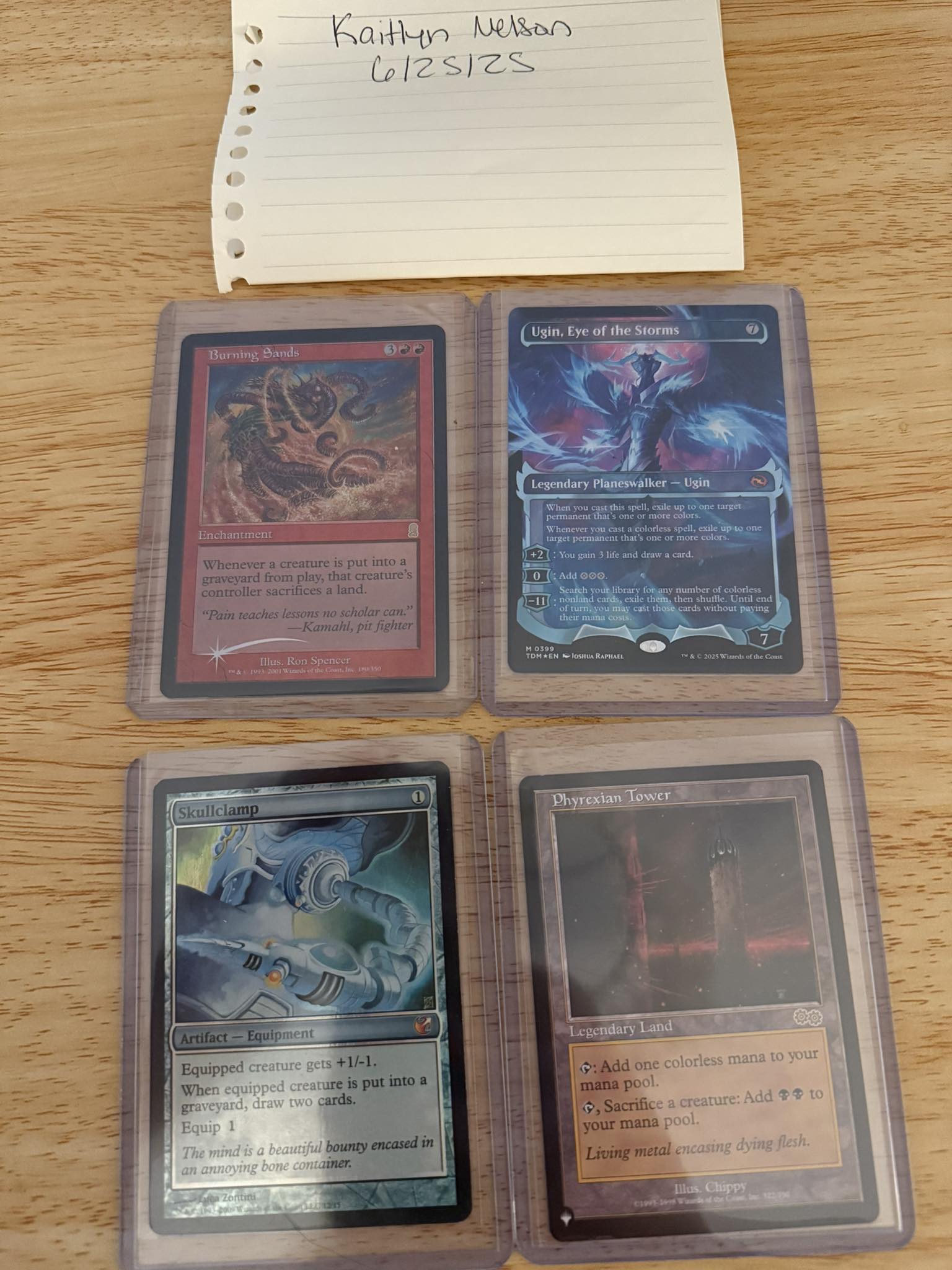 What's the value of a Japanese Halo Foil Ugin, Eye of the Storm card?