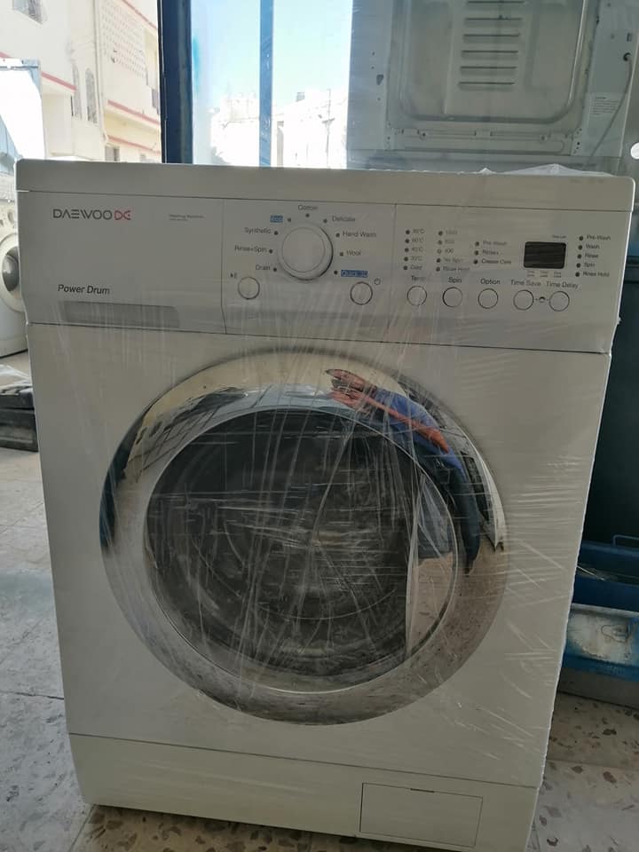 غسالة ونشافة دايو تعبئة أمامية سعة 15 كيلوغرام غسيل 8 ك تنشيف كيلو فضي Dwc Sd1223 بوابات التسويق