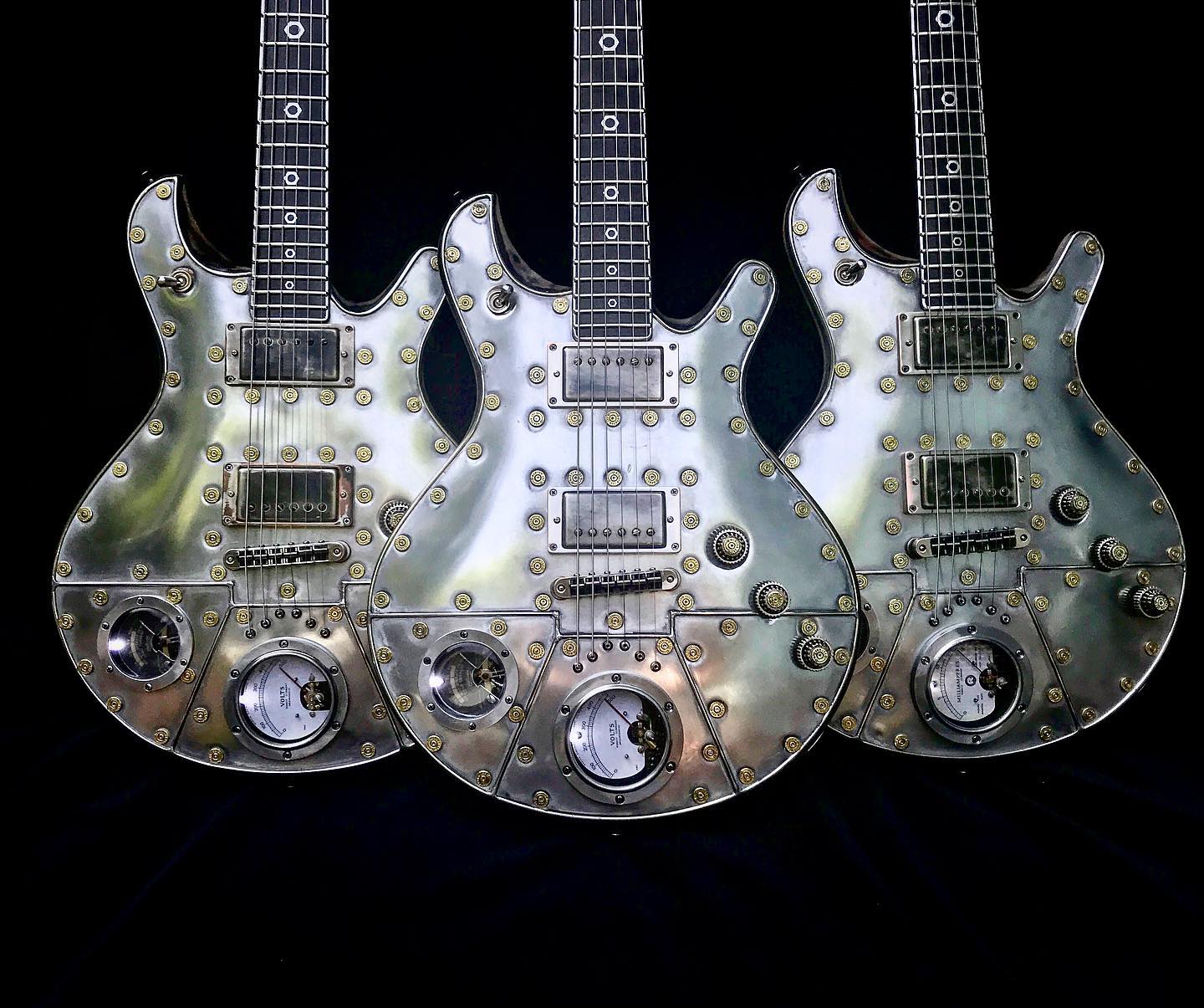 McSwain Guitars - A little bit closer now..... three brand new 