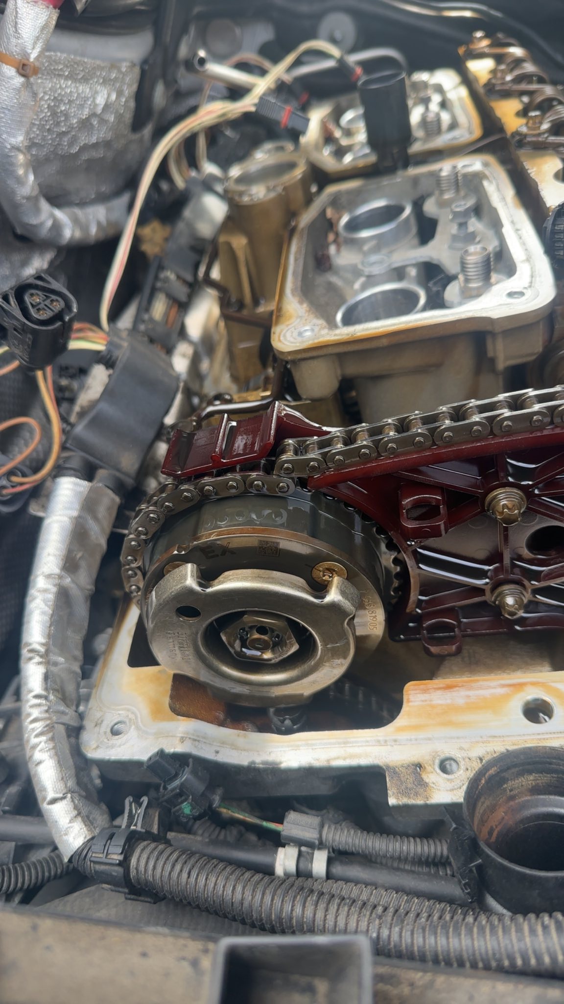 BMW DIY Help | 2014 bmw 328i throwing p1339 timing Chain freshly ...