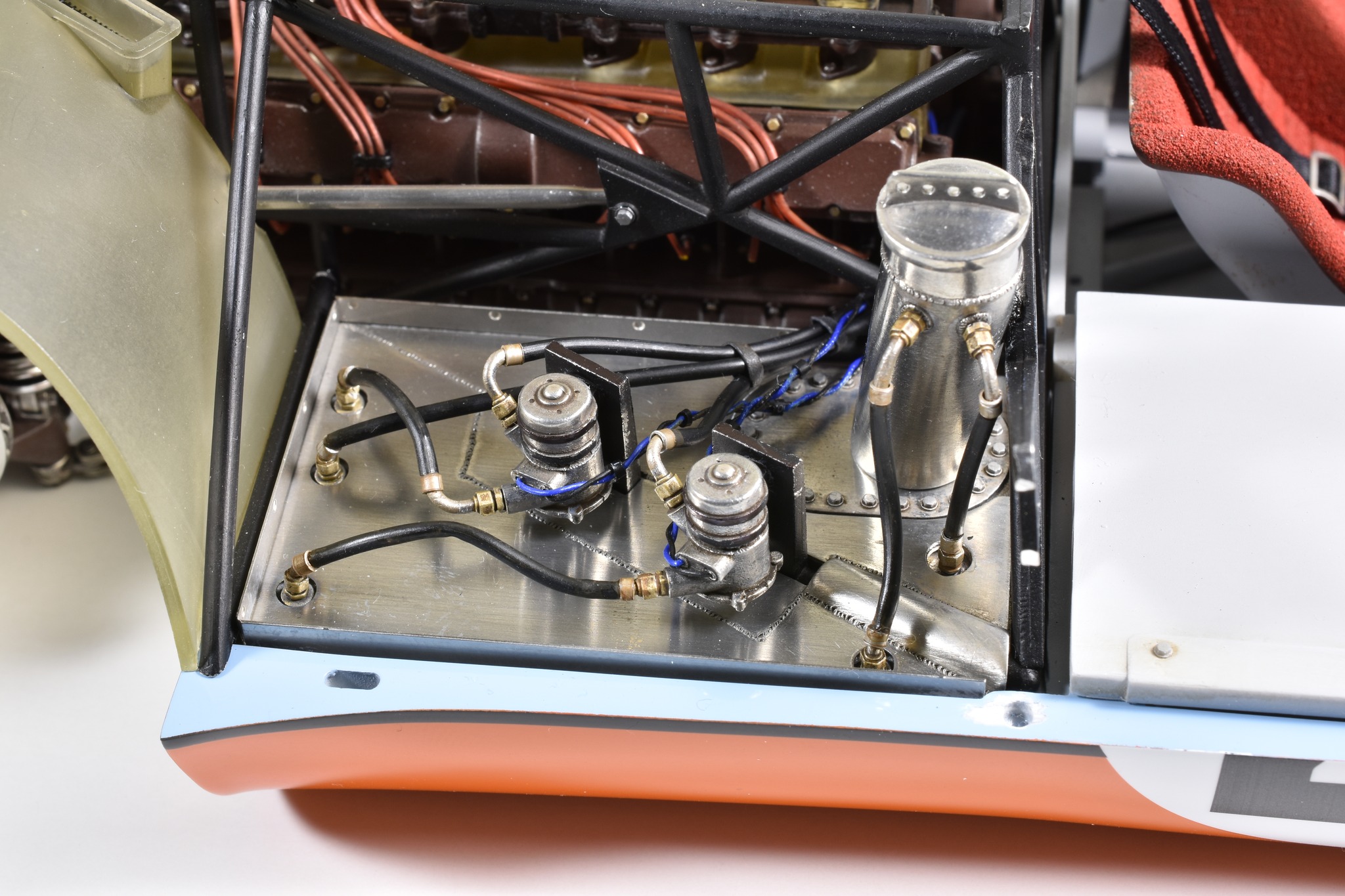 A couple more in progress photos of my 1/12 MFH Porsche 917k