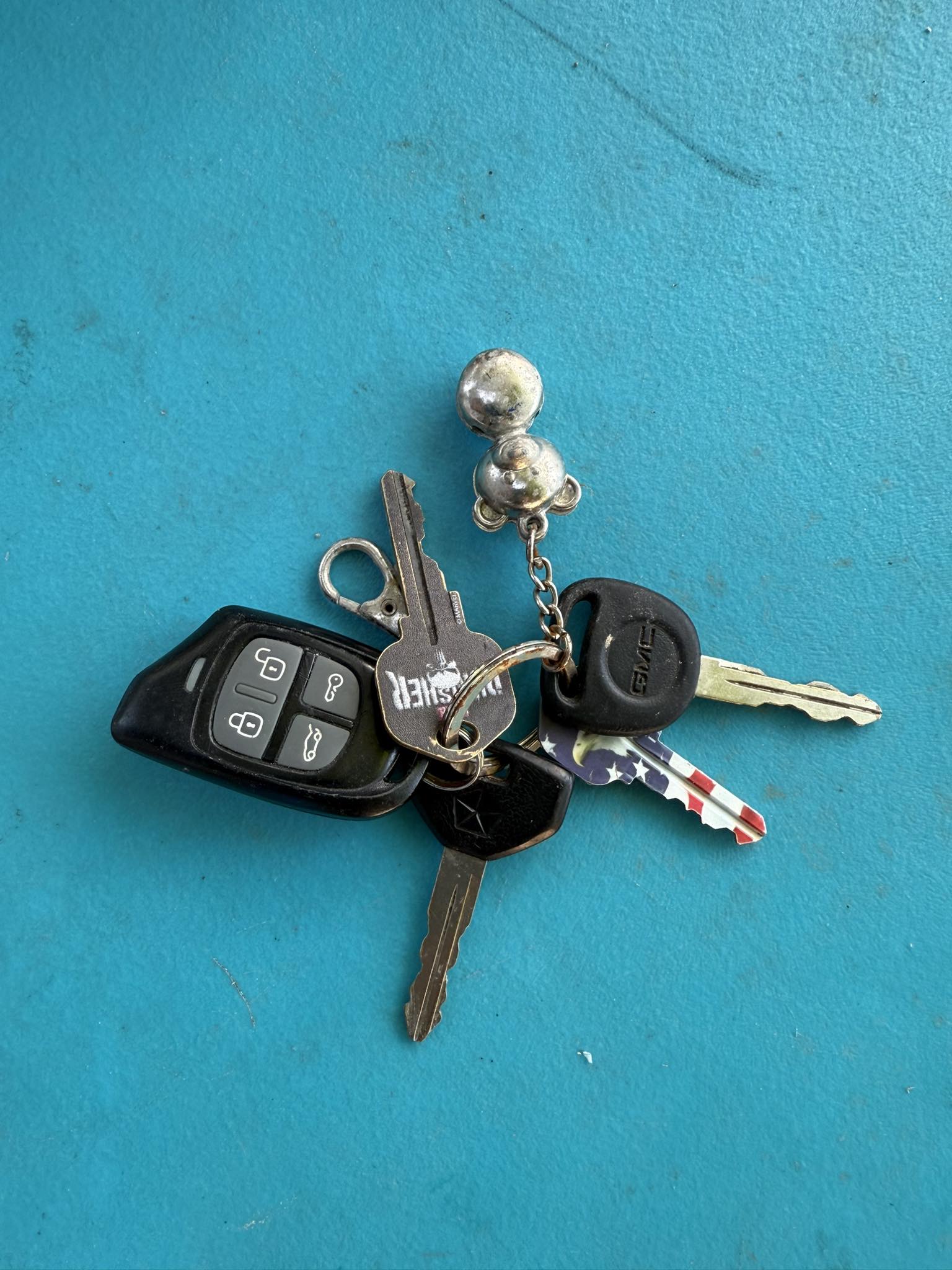 Found a set of keys on S force rd & peppermill rd