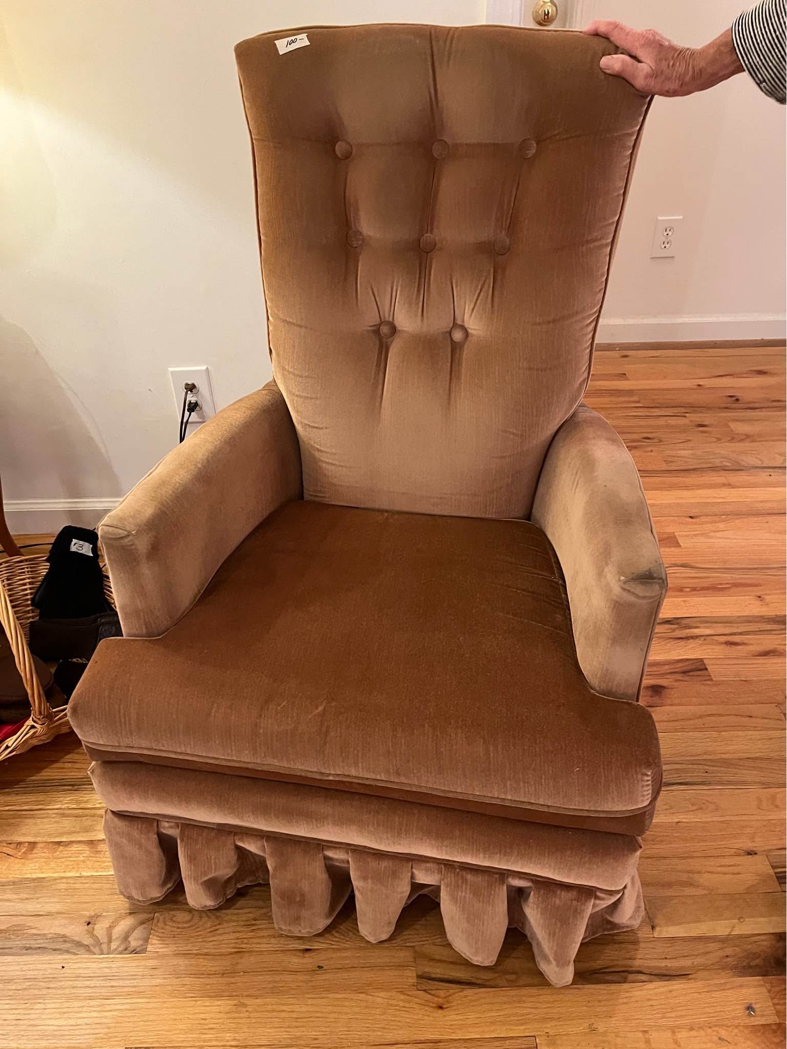 HABERSHAM/STEPHENS NO RULES YARD SALE | Two piece mid-century rocker ...