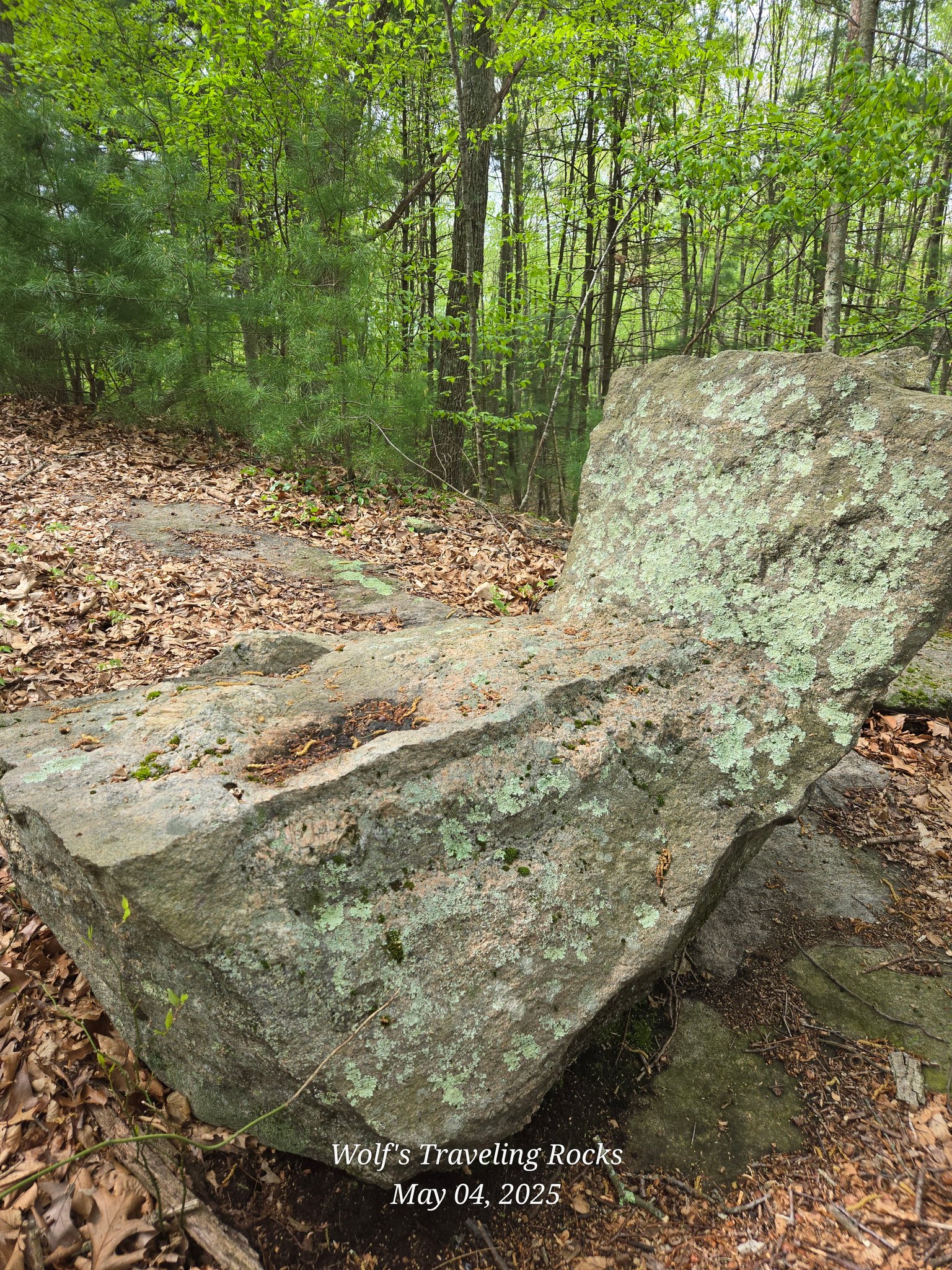 Wolf's Traveling Rocks | A rock shaped like a bench. | Facebook