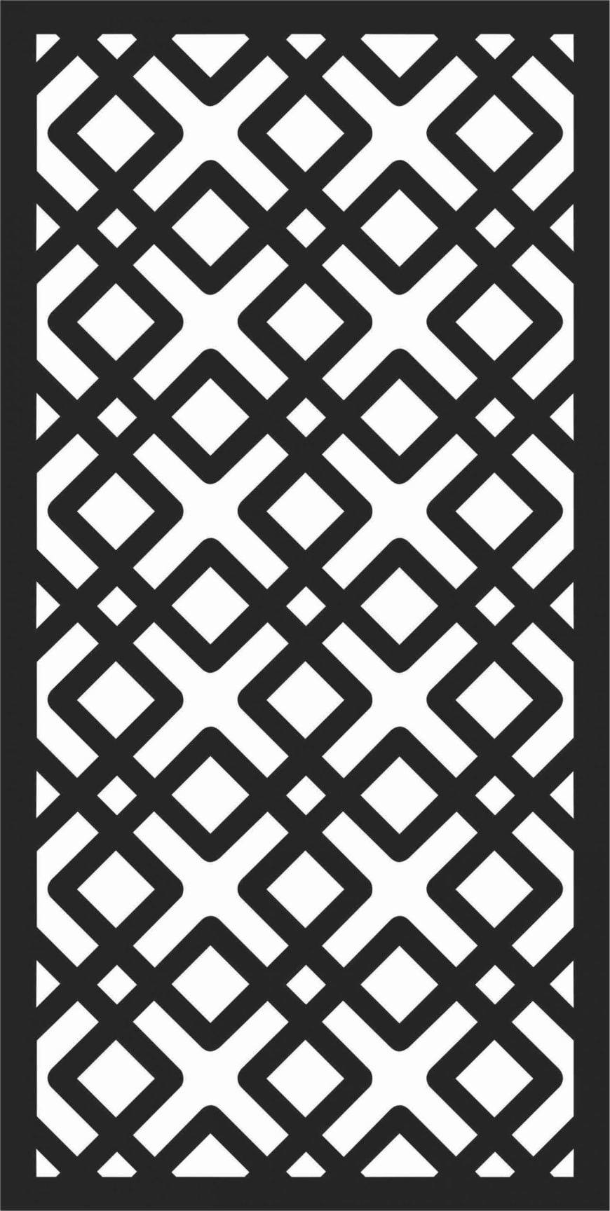 Free DXF Files - Decorative Screen Patterns For Laser...