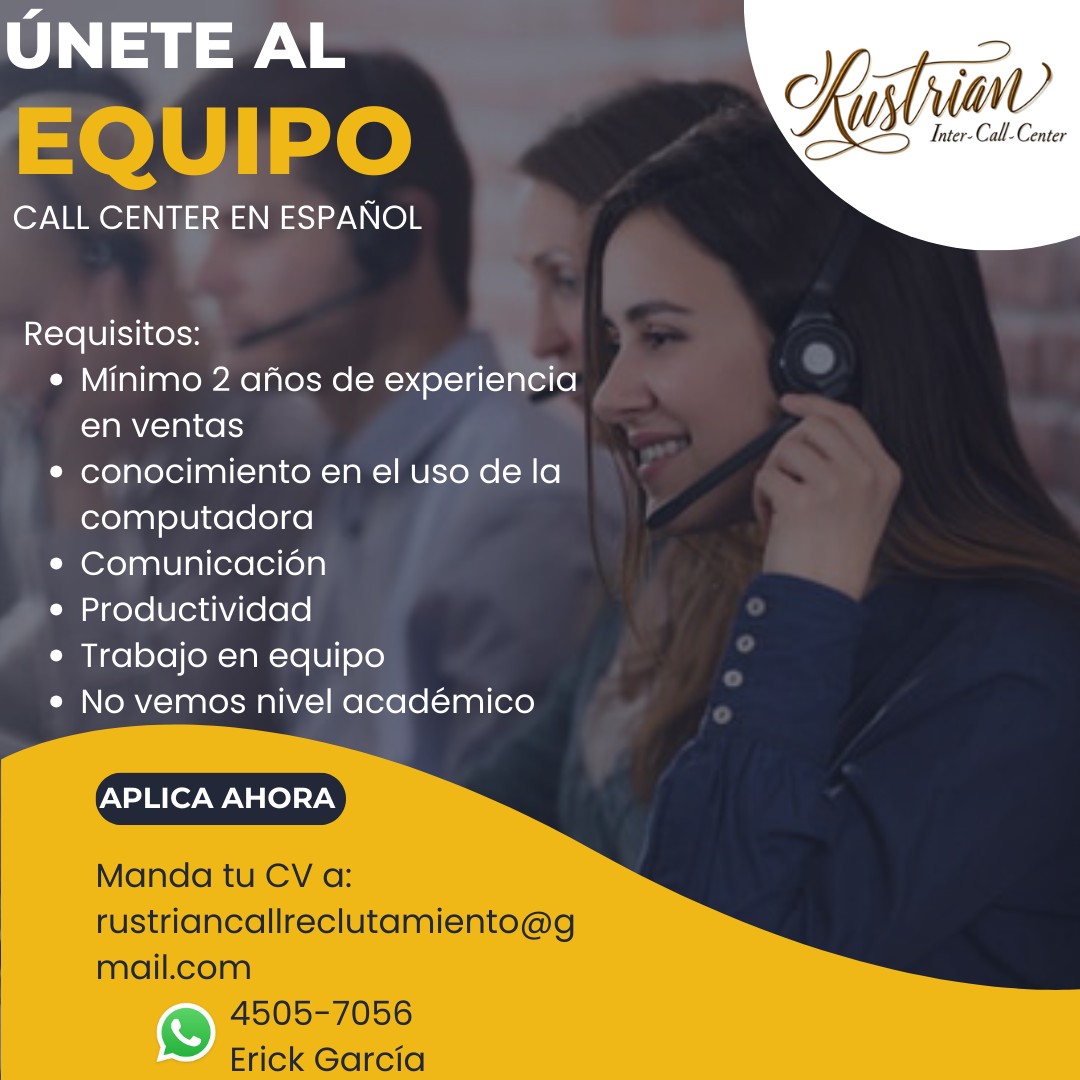 Feria de empleo Guatemala | ¡Tu próximo empleo está en RUSTIAN INTER ...