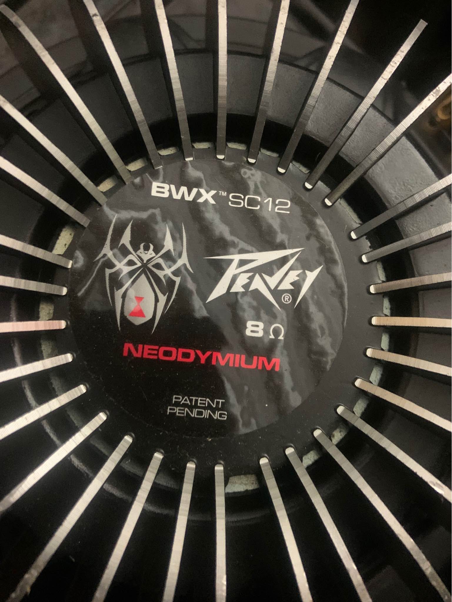 PEAVEY BLACK WIDOW COT. 15 8 Ohm Altoparlante Woofer Funziona Ottimo