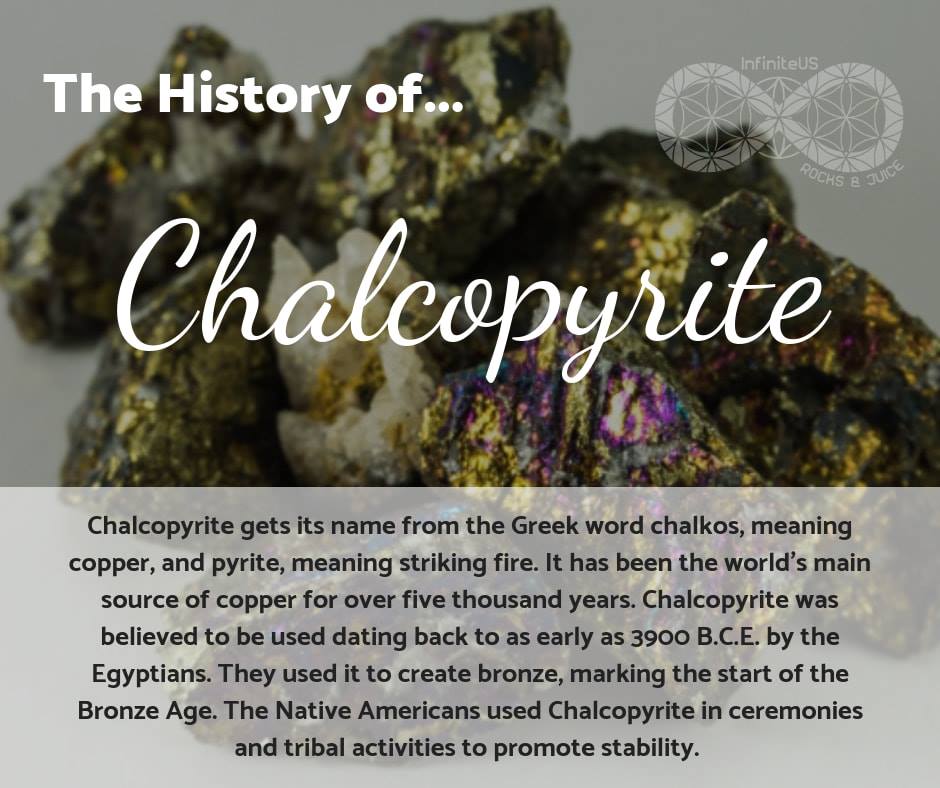 Infiniteus - The history of the beautiful Chalcopyrite...