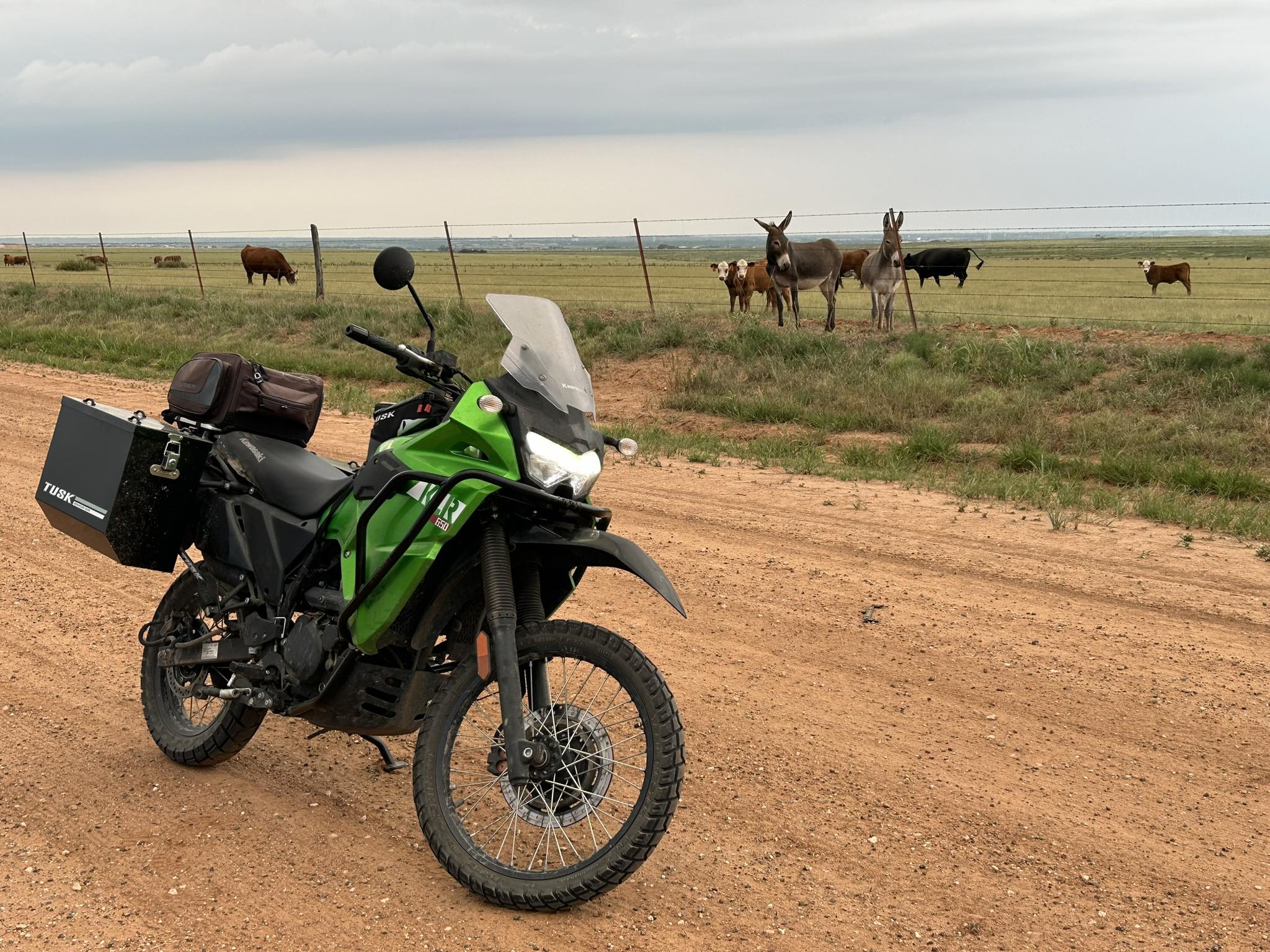 Honda AT comparison to KLR650