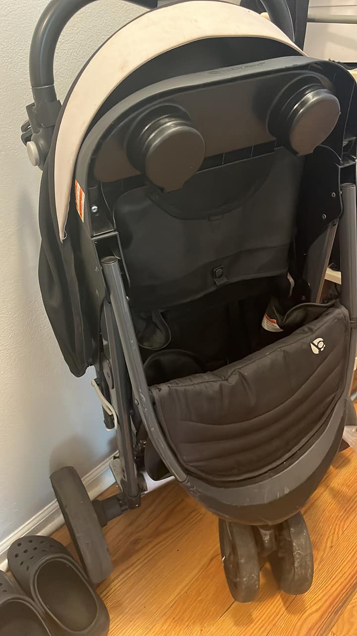 compact stroller nuna TRIV LX - Cedar Lole Belt BAG ❤️❤️❤️- This fully equipped buggy LED Light Kits Color:Gloss