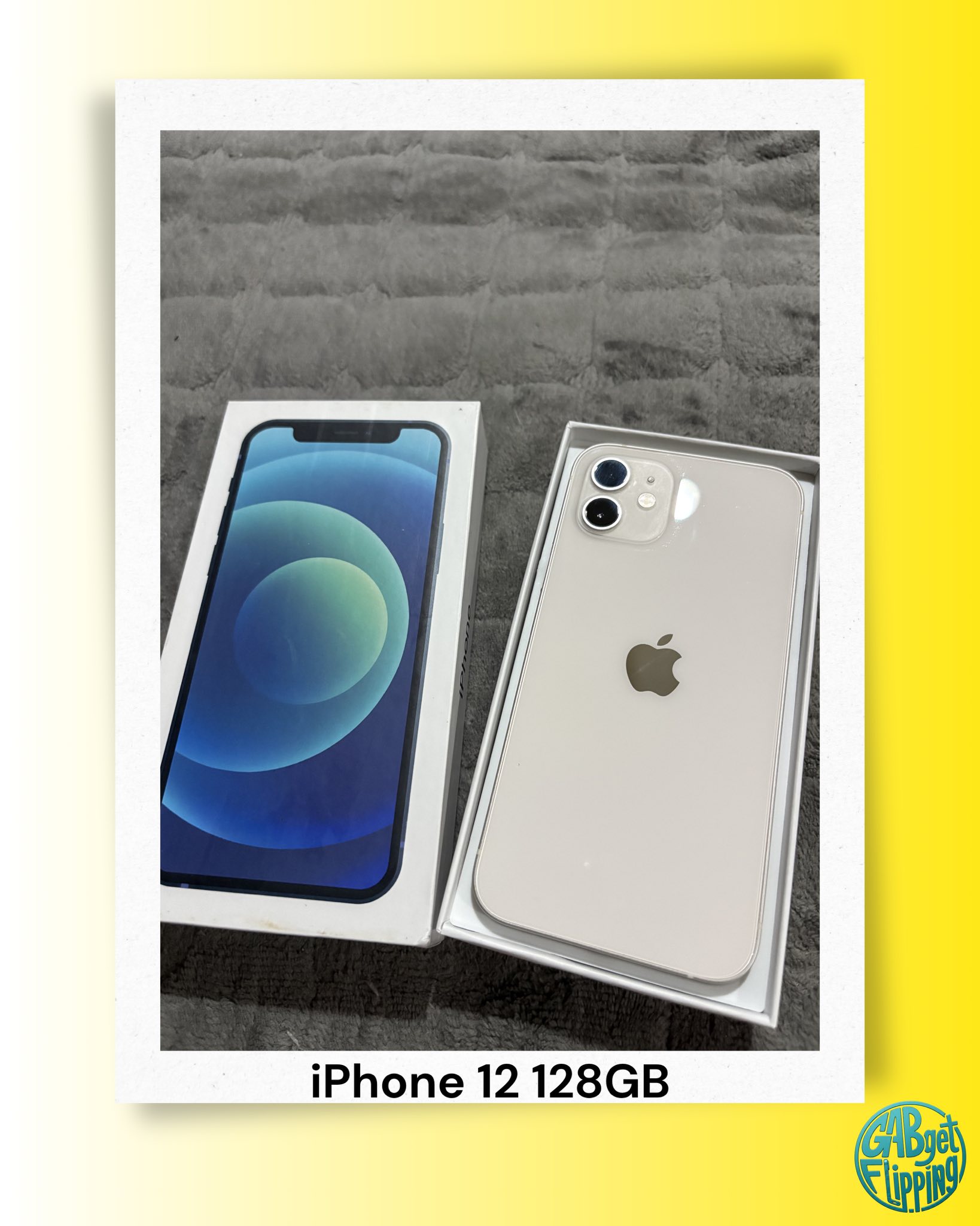 FOR SALE ONLY: iPhone 12 128GB (White) ‼️ (Personal Unit 
