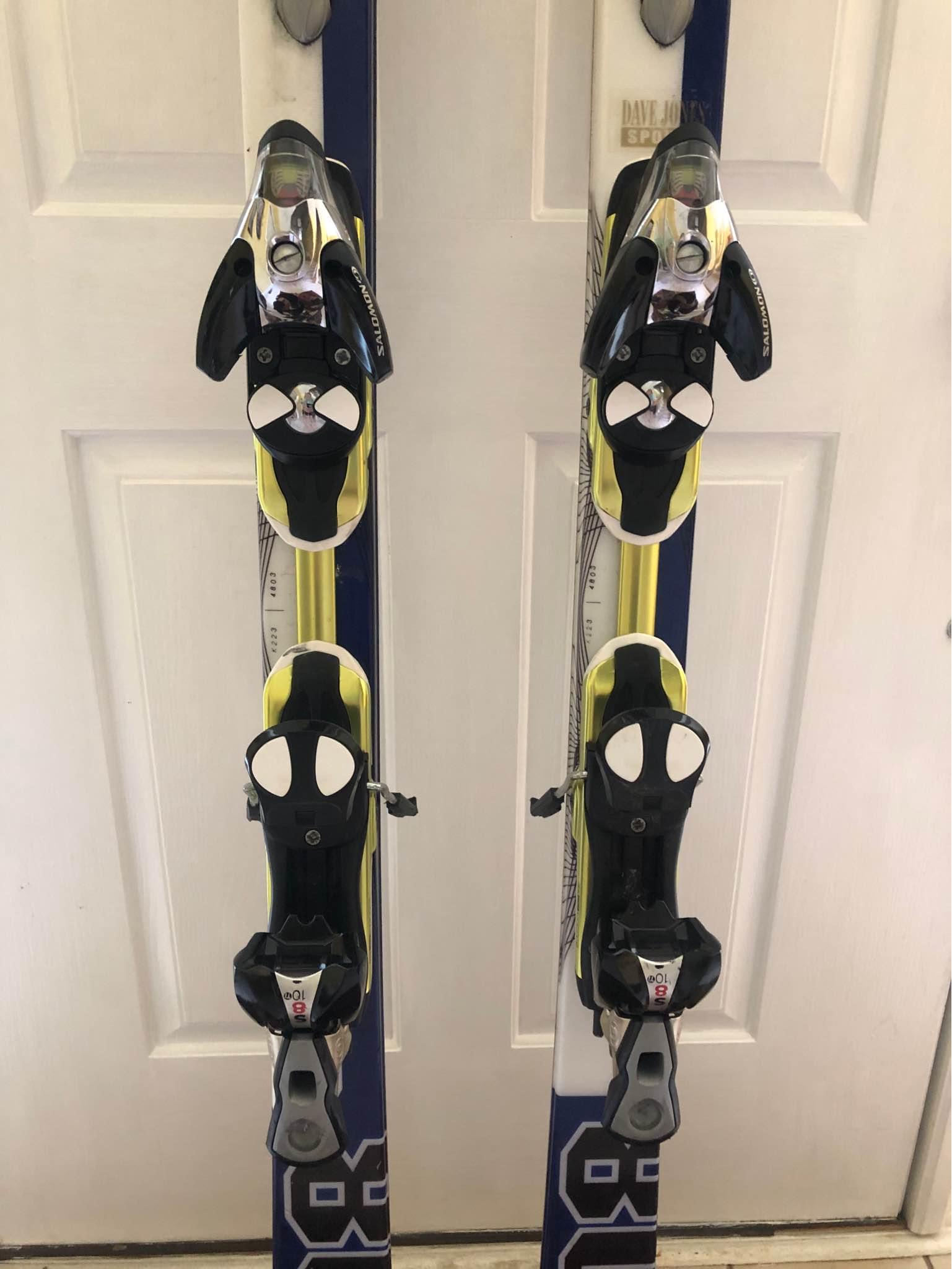 crossmax salomon skis S/Max 6 Xt+m10 GW L80 Alpine Pack Brown 175 women lightweight and easy New ski and boot day
