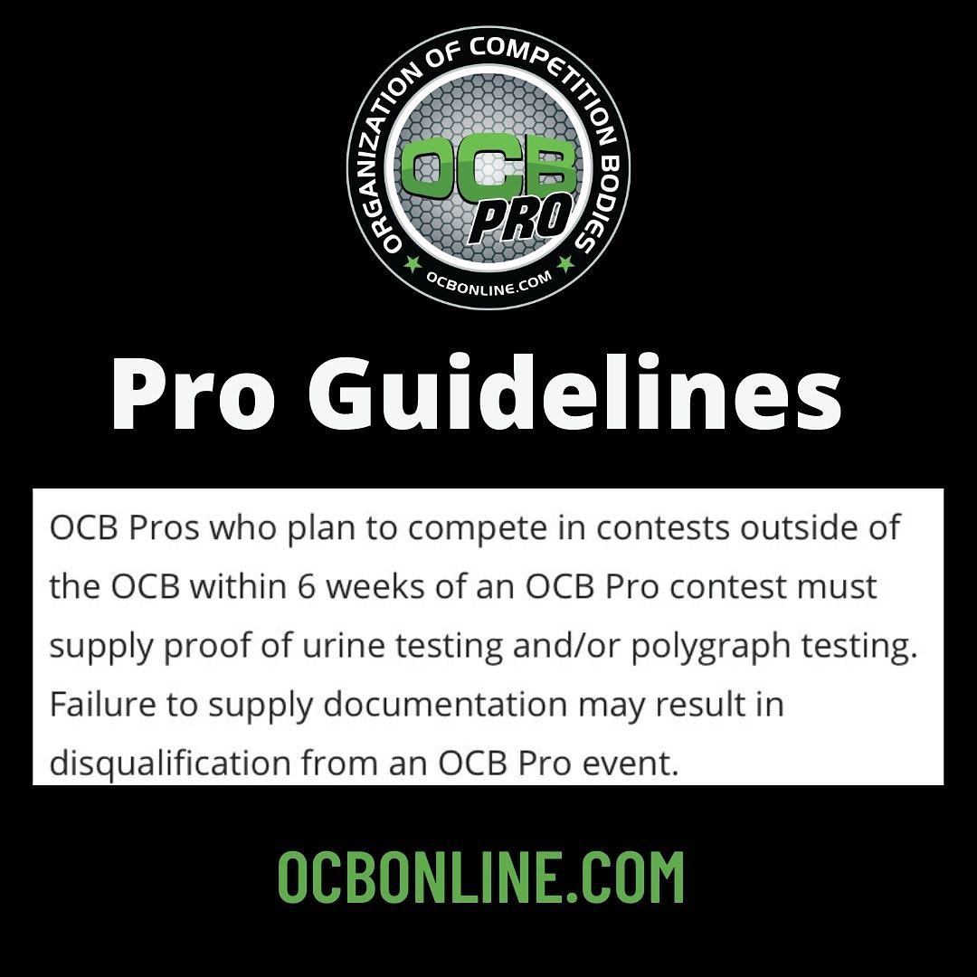 ‼️REMINDER‼️ Starting in 2020,... - OCB Natural Bodybuilding | Facebook